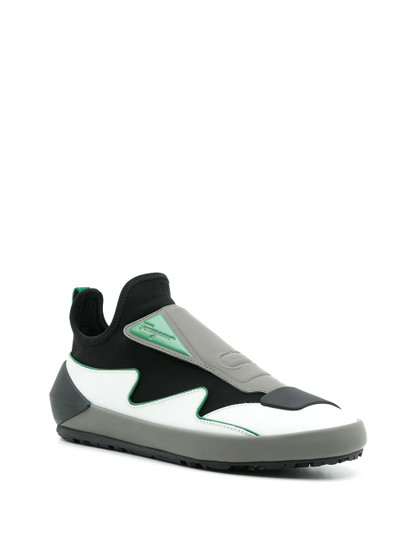 Salvatore Ferragamo colourblock slip-on sneakers outlook