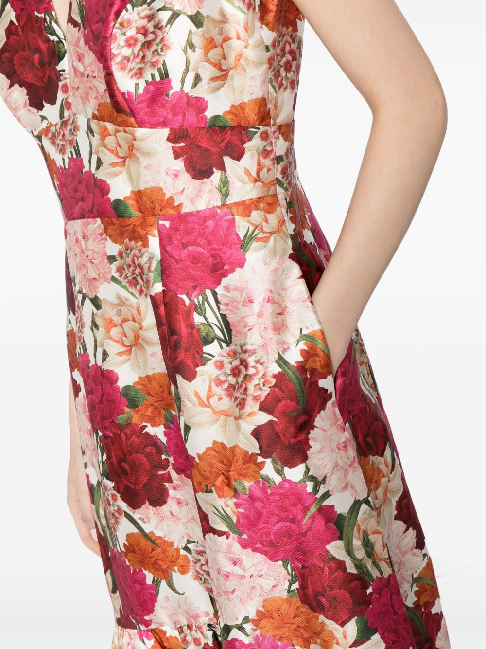 Rori floral-print maxi dress - 5