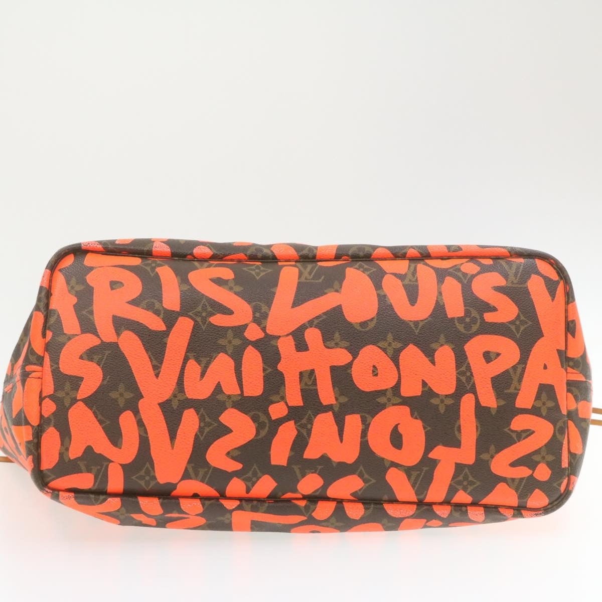 LOUIS VUITTON Monogram Graffiti Neverfull GM Tote Bag M93702 - 16