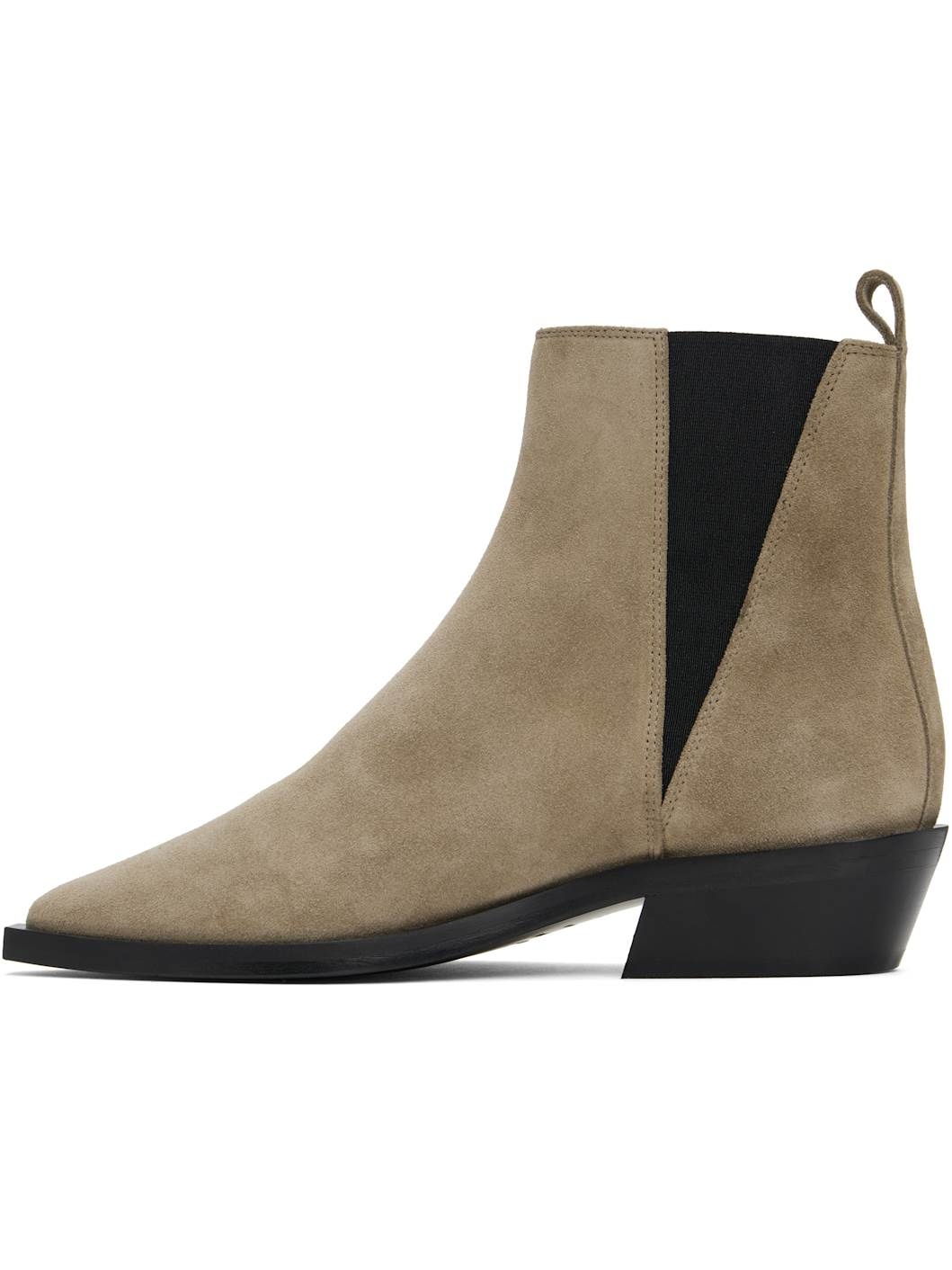 Taupe Bekah Flat Boots - 3