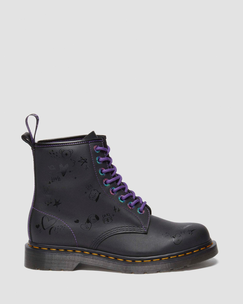 1460 x BT21 Leather Lace Up Boots 6