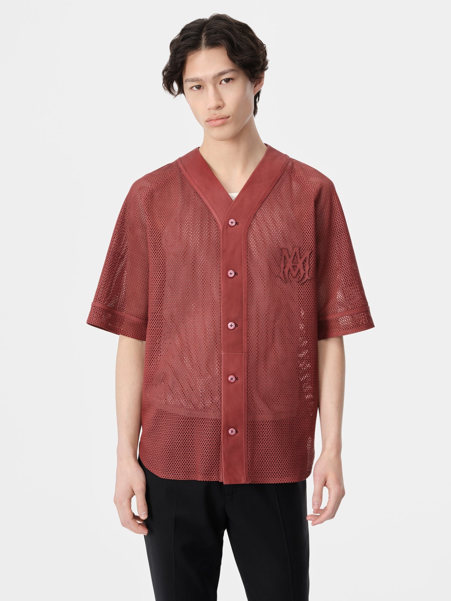 MA PERFORATED BASEBALL SHIRT - 3