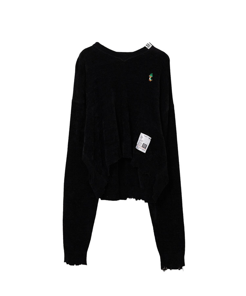 Distressed Knit Sweater 21