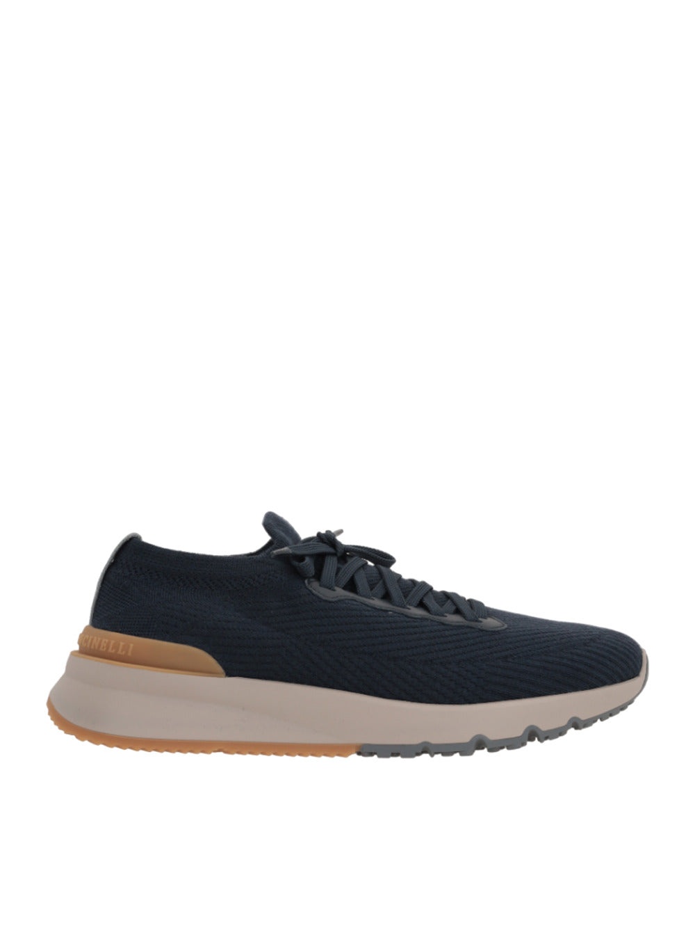 Sneaker In Maglia Di Cotone - 1