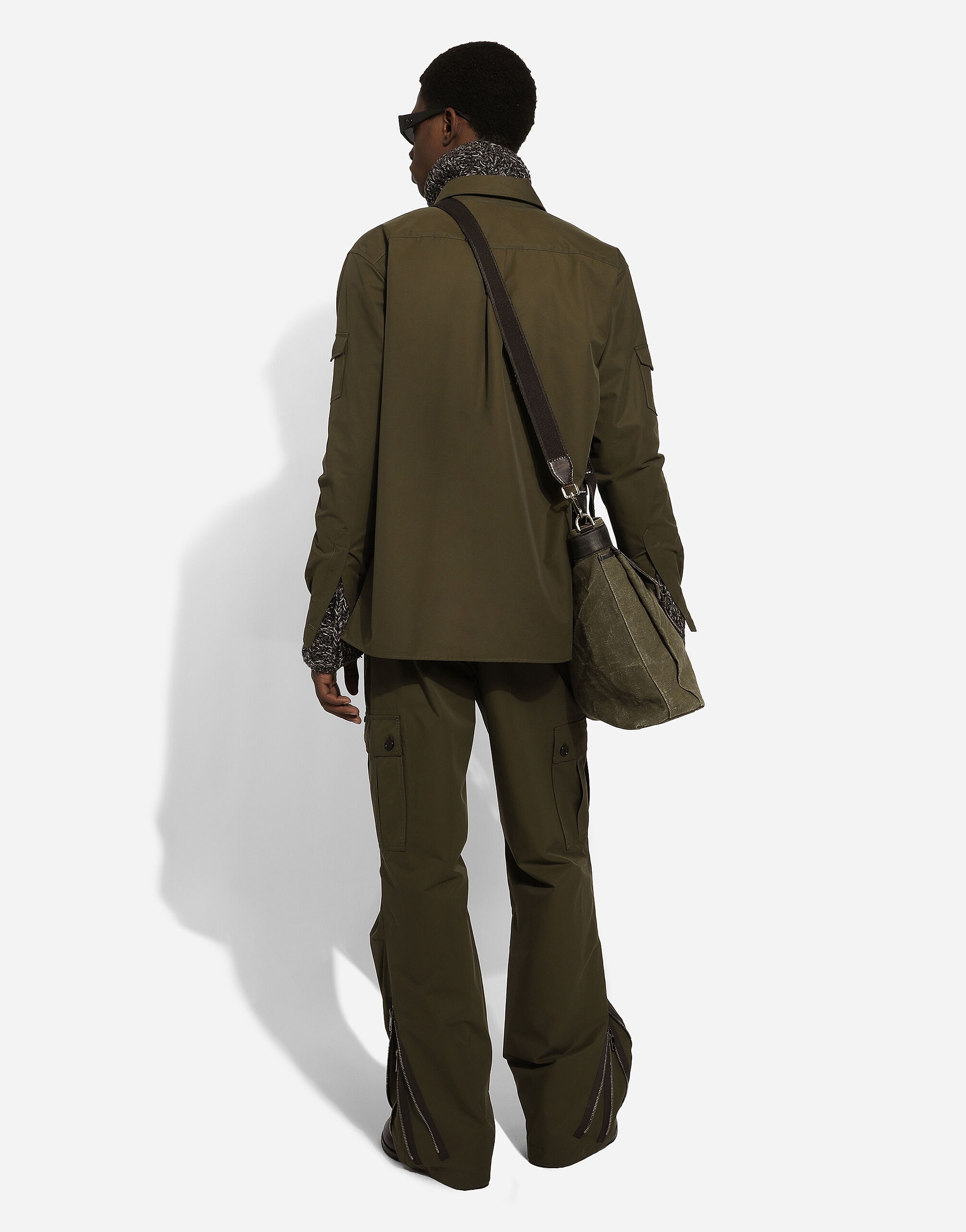 Technical fabric shirt with pockets - 3