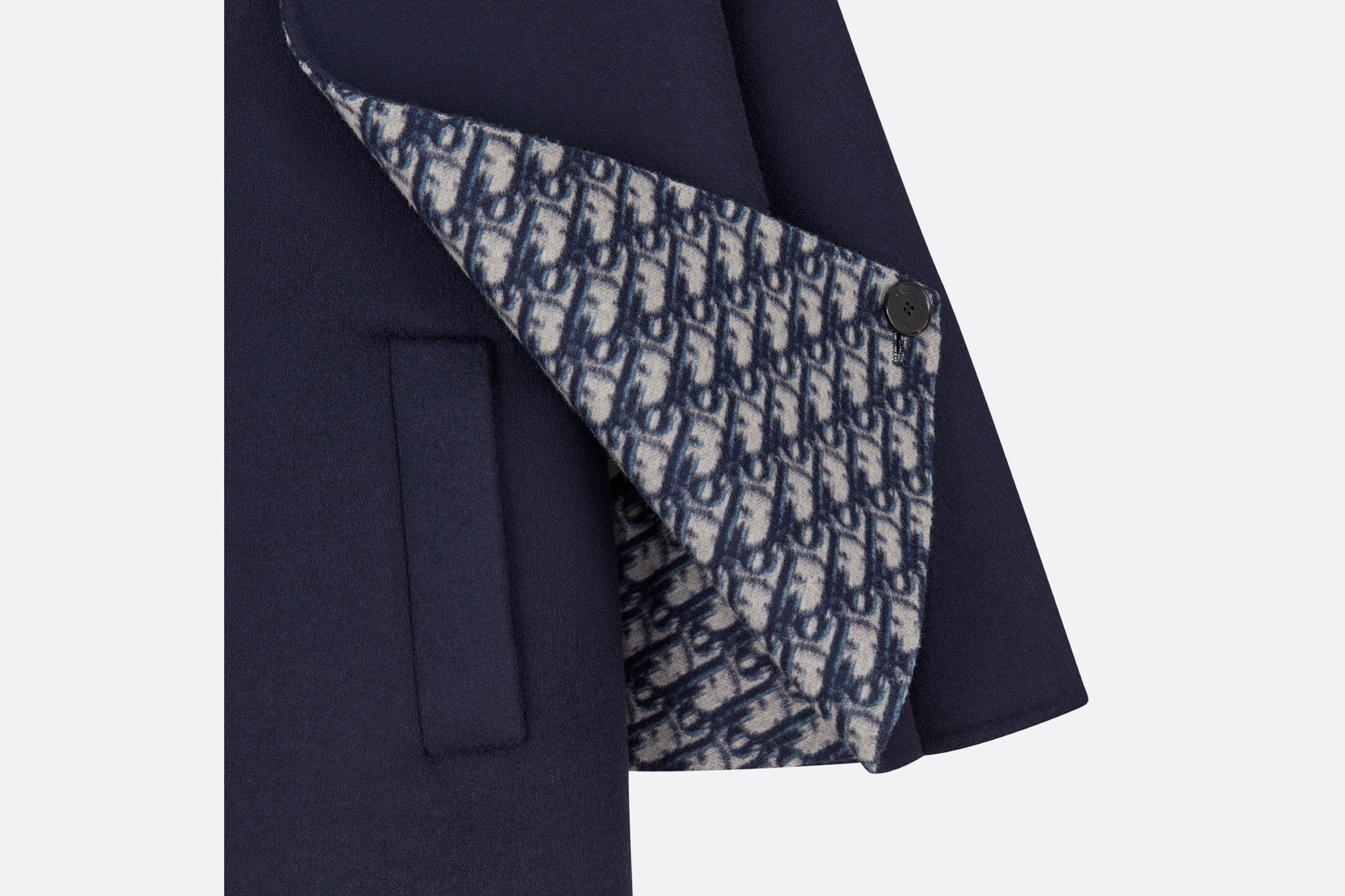 Cape-Effect Peacoat - 3