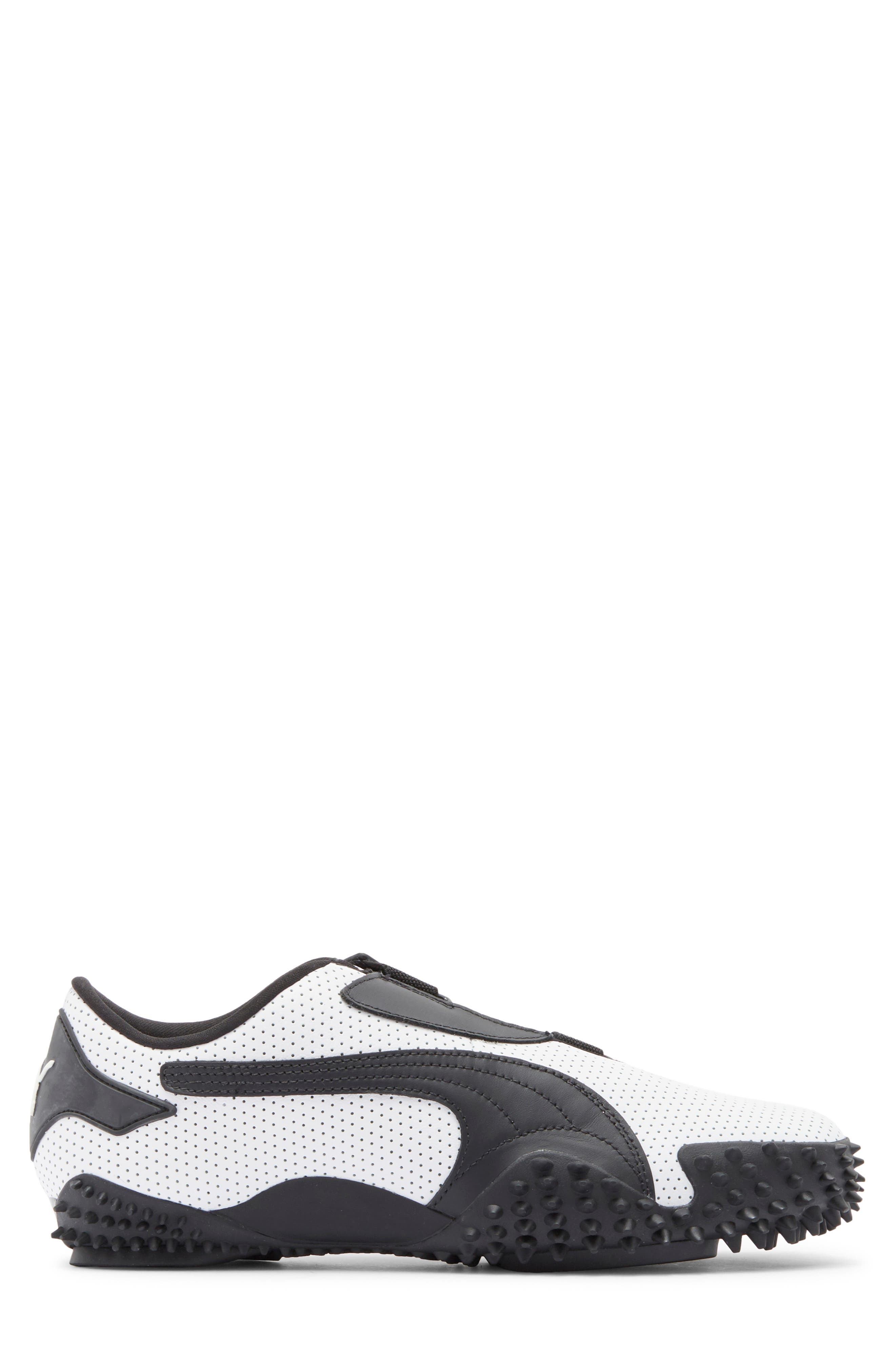 PUMA Mostro Perforated Sneaker in Puma White-Puma Black at Nordstrom - 3