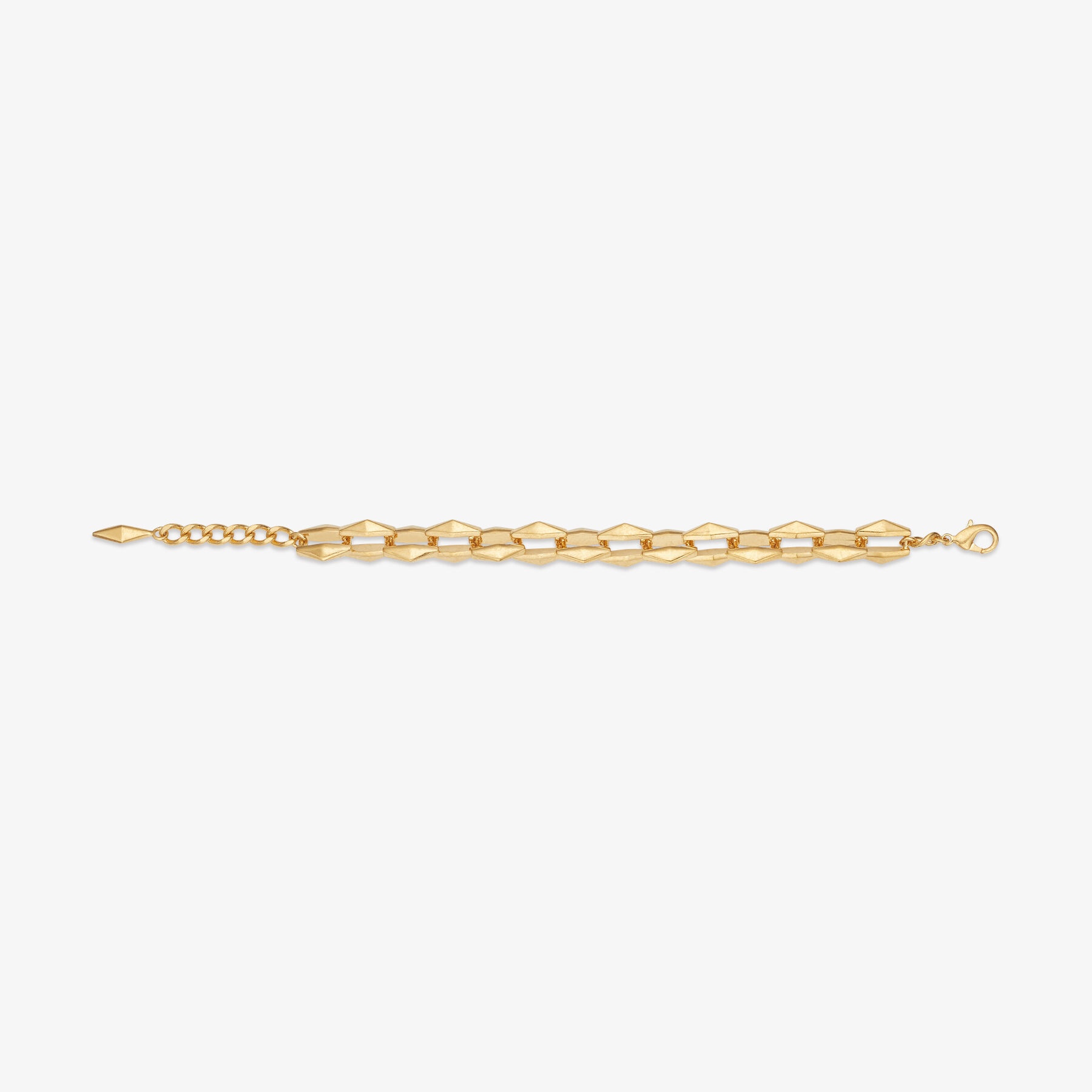 Diamond Chain Bracelet
Gold-Finish Diamond Chain Bracelet - 3