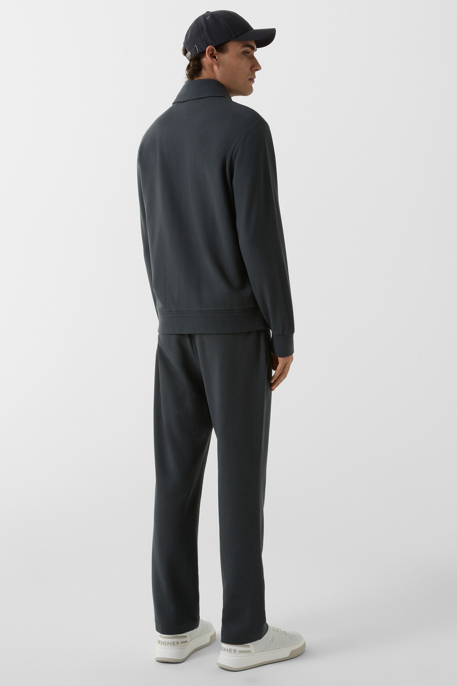Edward jersey jacket in Anthracite - 3