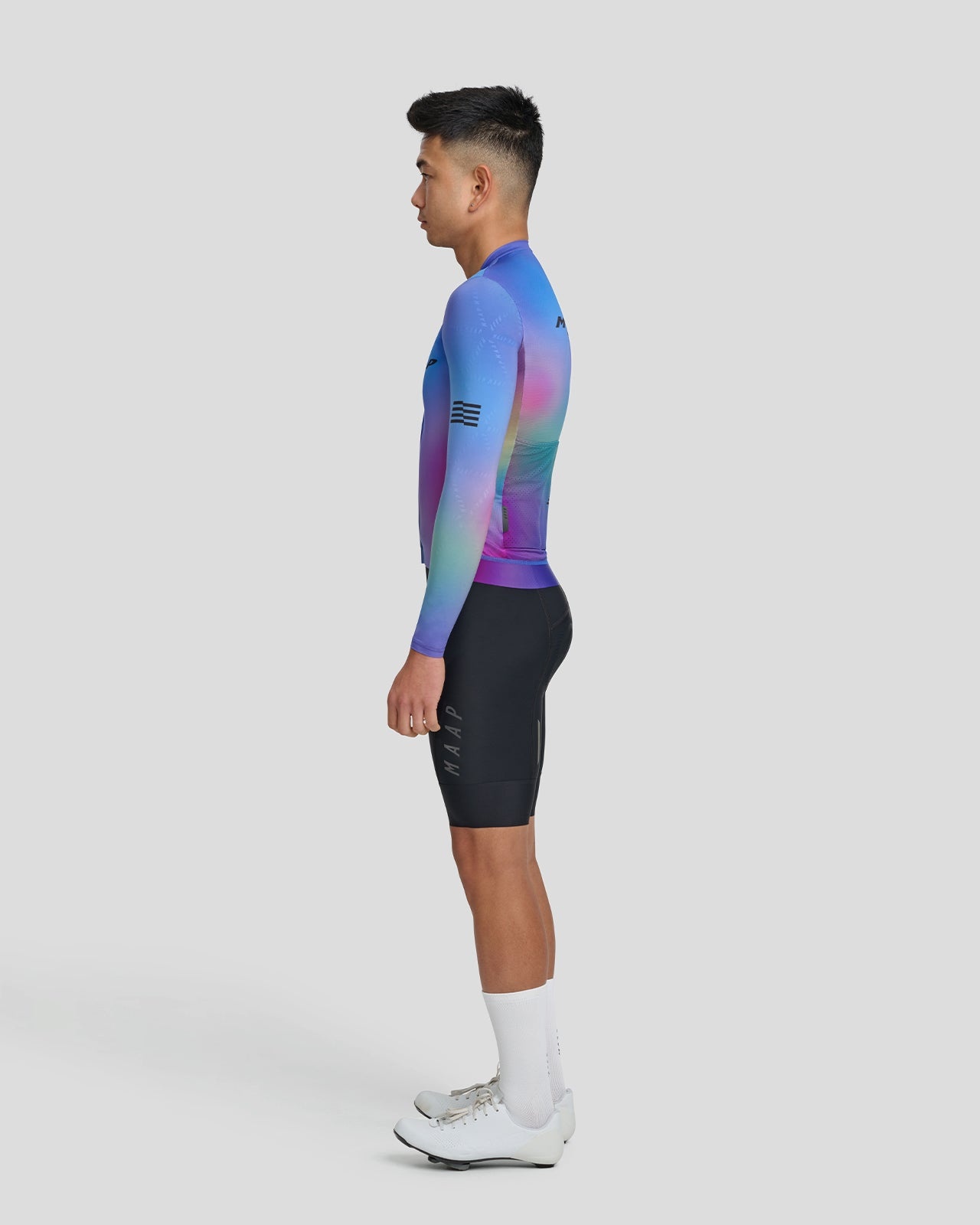 Blurred Out Pro Hex LS Jersey 2.0 - 3