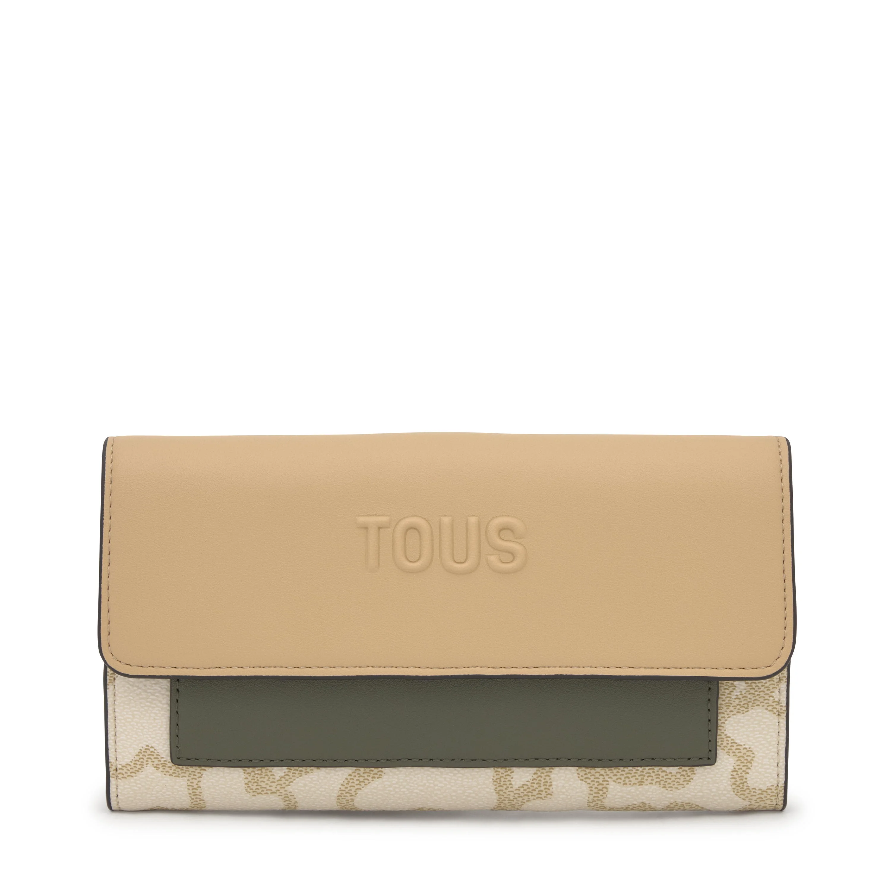 Large sand-colored Flap Wallet Kaos Icon - 1