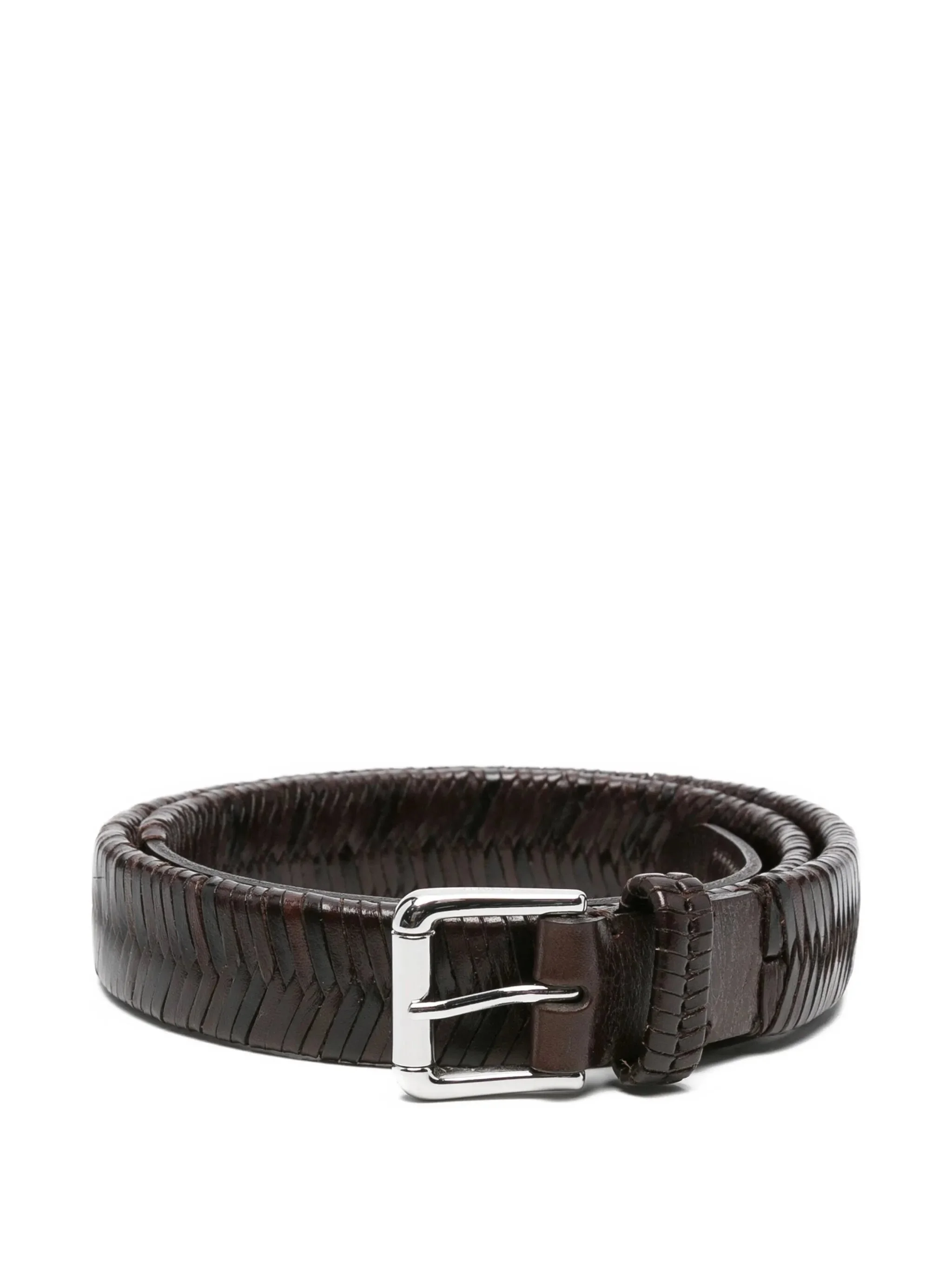 Lemaire Braided Leather Belt - 1