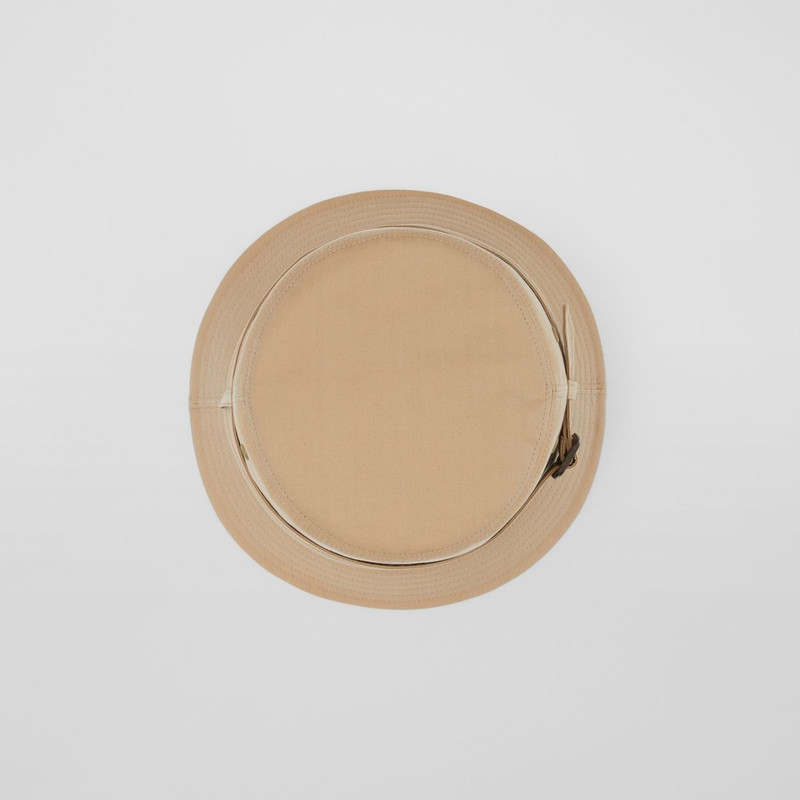 Cotton Gabardine Belted Bucket Hat 7