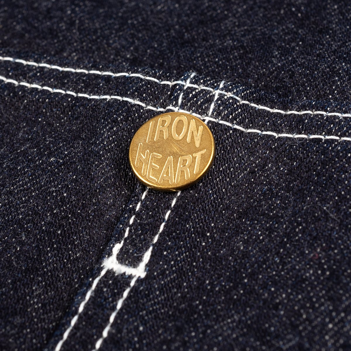 14oz Selvedge Denim Chore Jacket - Indigo - 9