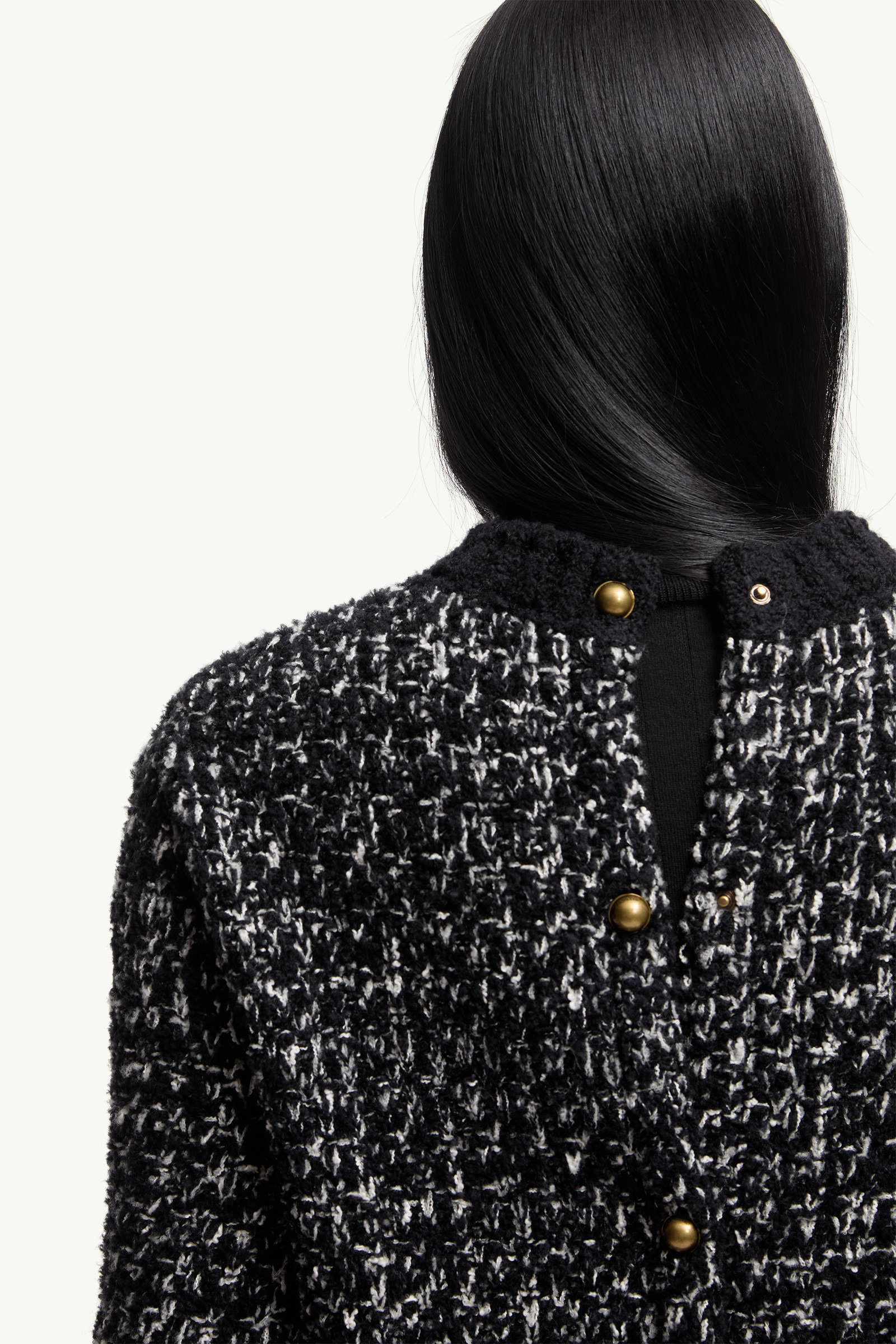 Fringe-Trim Wool Blend Sweater - 7