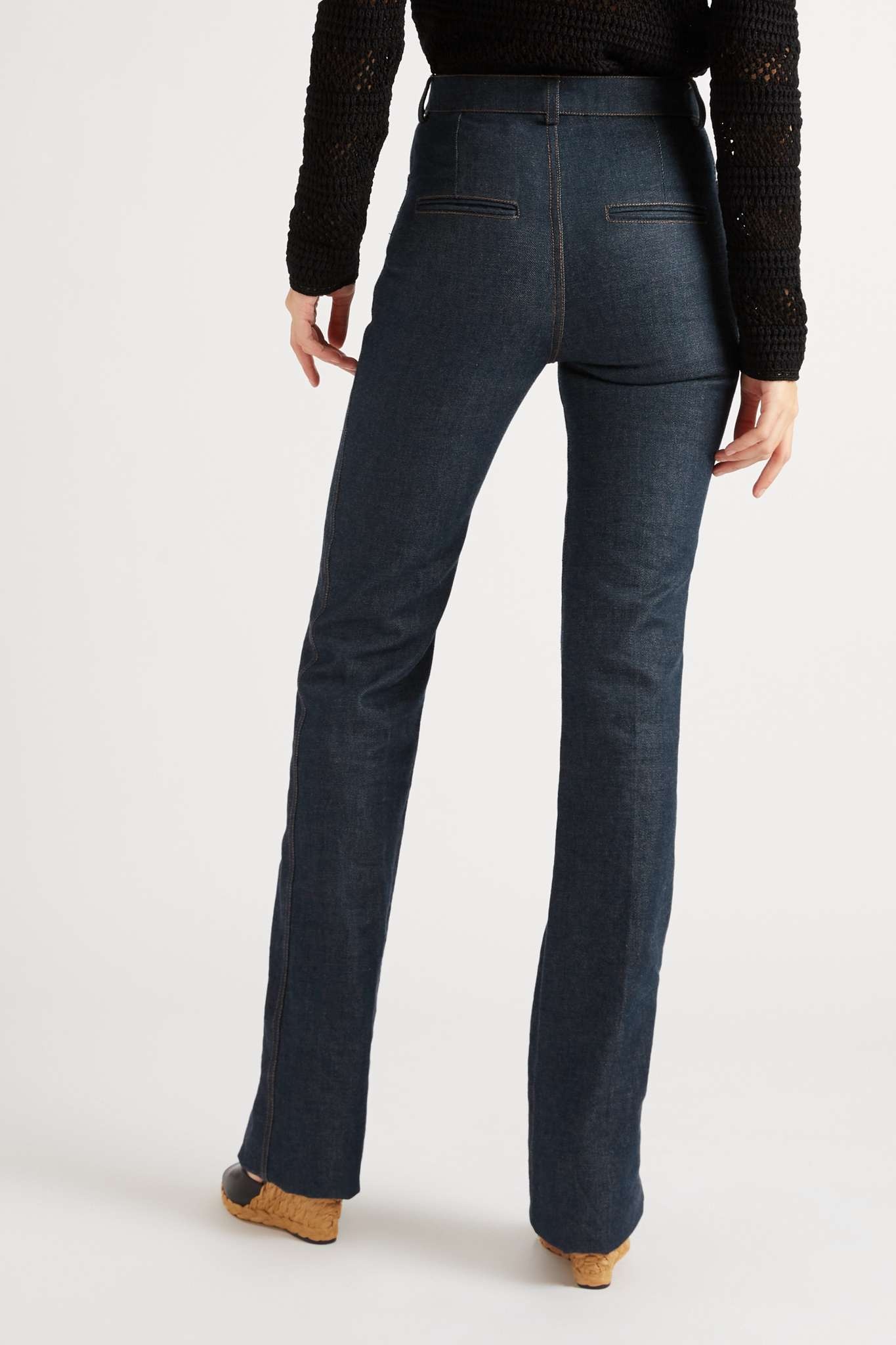 High-rise straight-leg jeans - 3