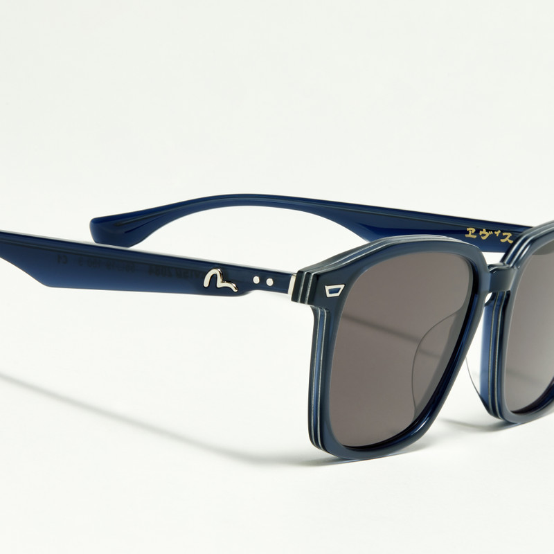 CONTRAST TRIM SQUARE SUNGLASSES 6