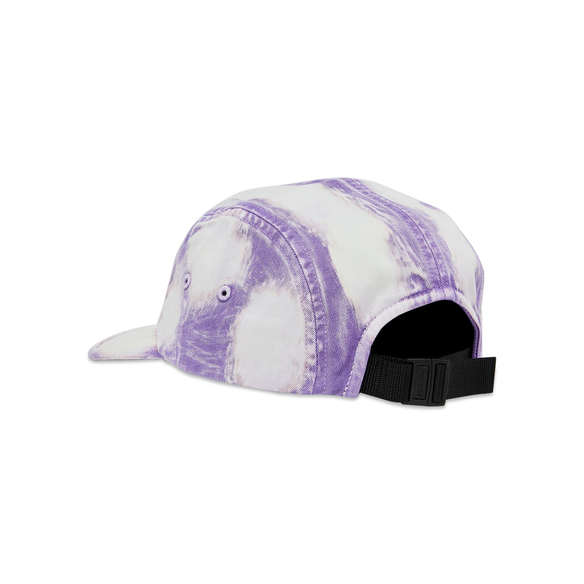 Supreme Bleached Chino Camp Cap 'Purple' - 3