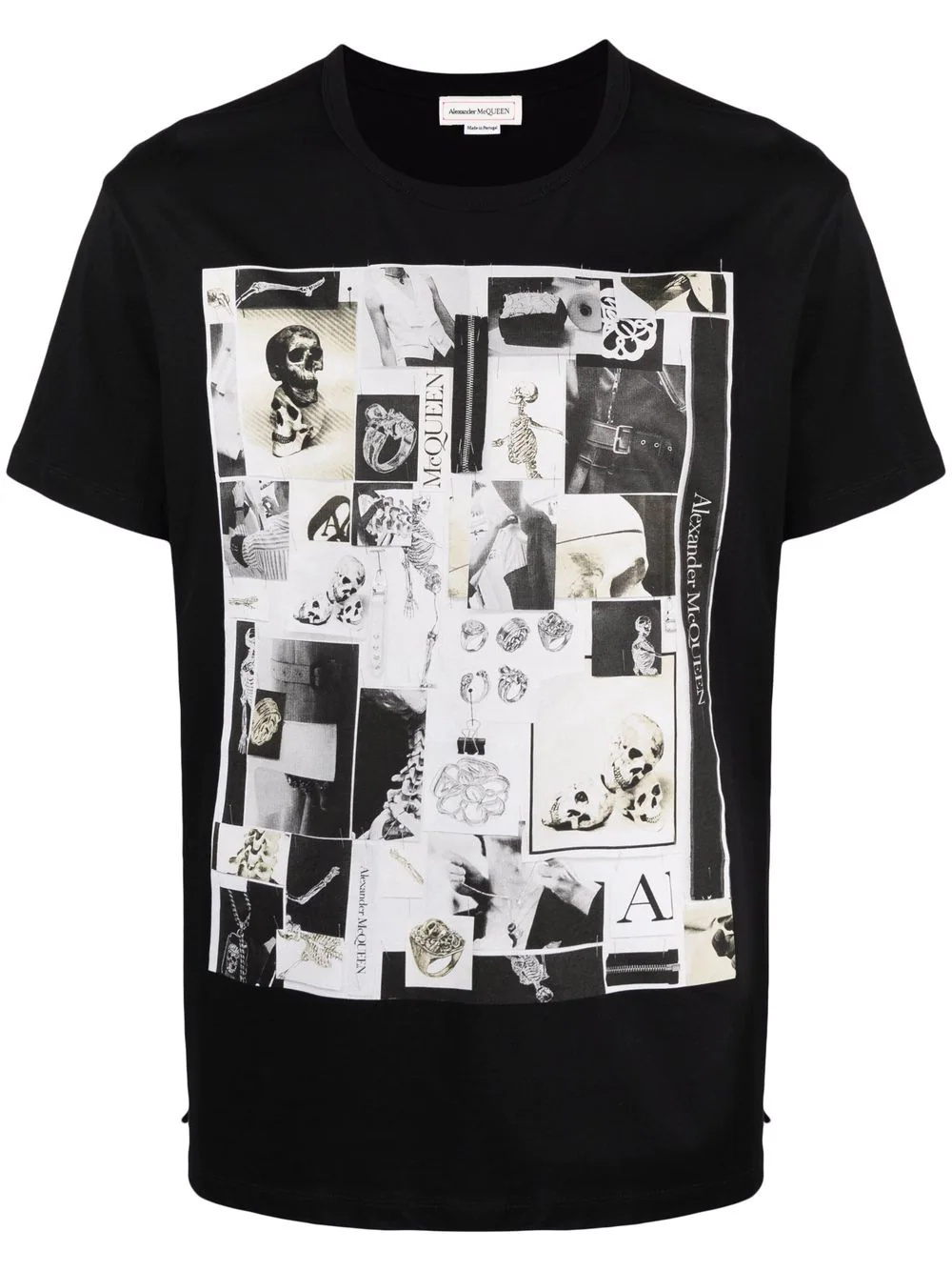 skull-print cotton T-shirt - 1