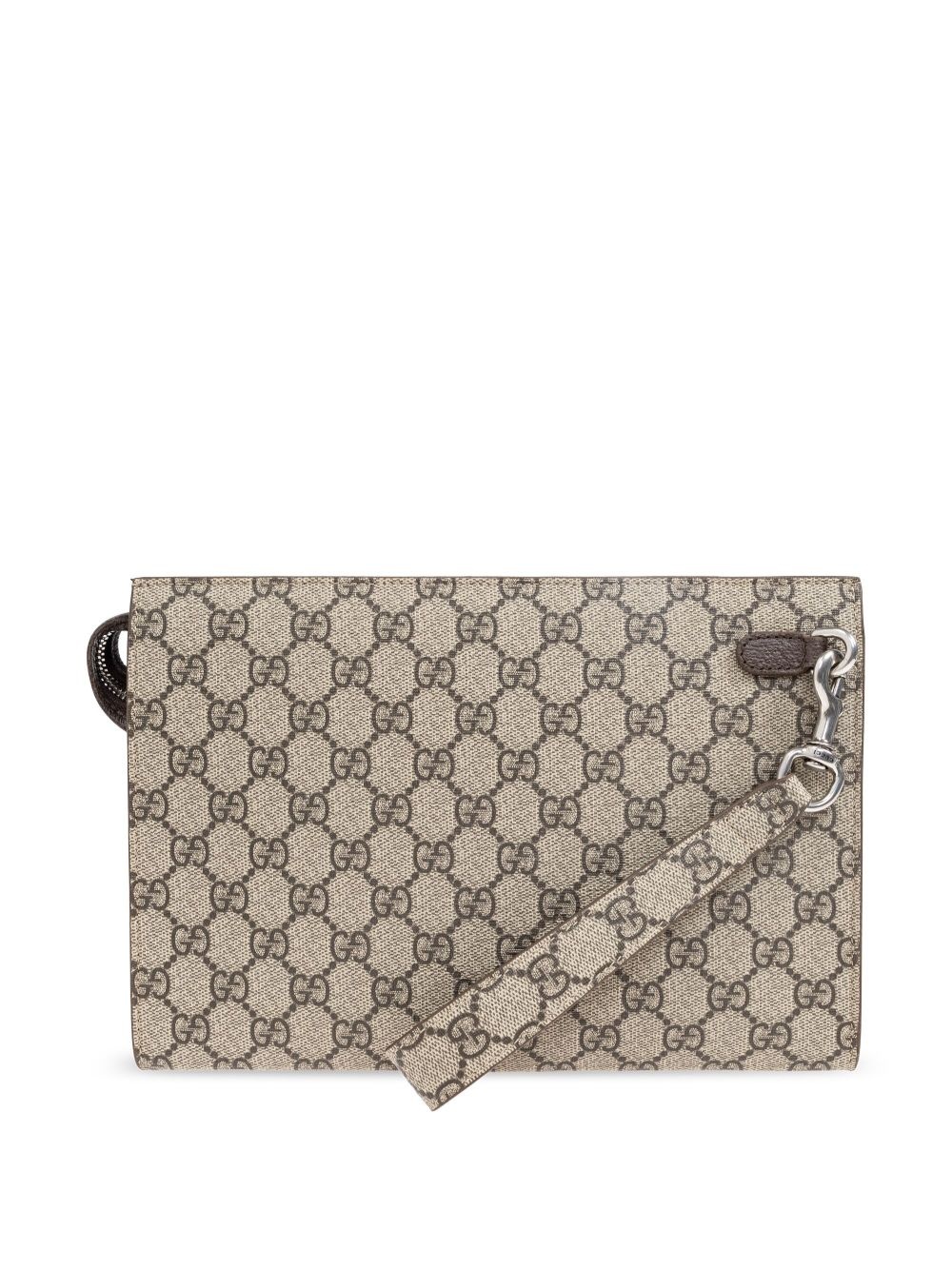 GG Supreme clutch bag - 3
