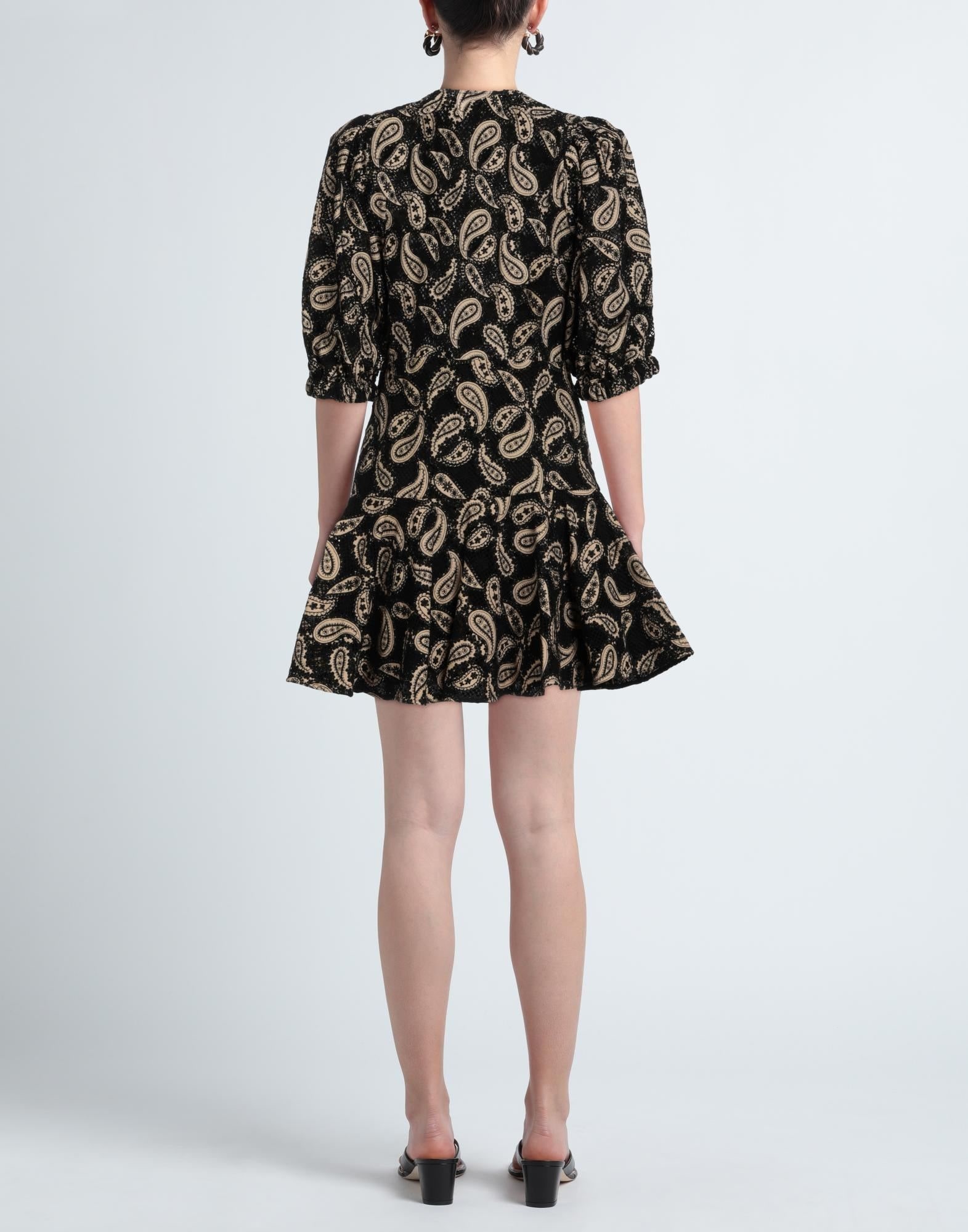 Black Women's Short Dress - 4
