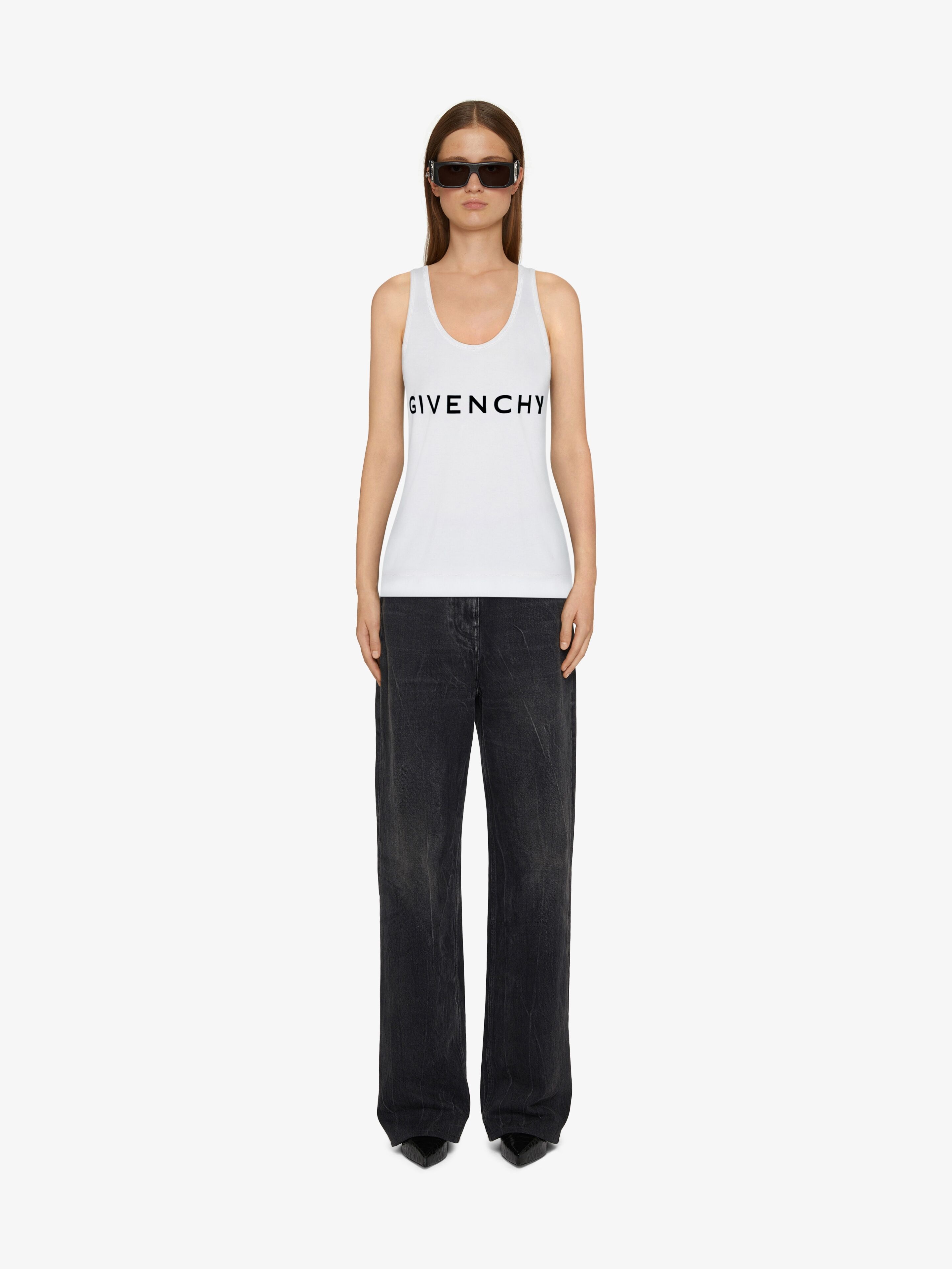 GIVENCHY ARCHETYPE SLIM FIT TANK TOP IN COTTON - 2