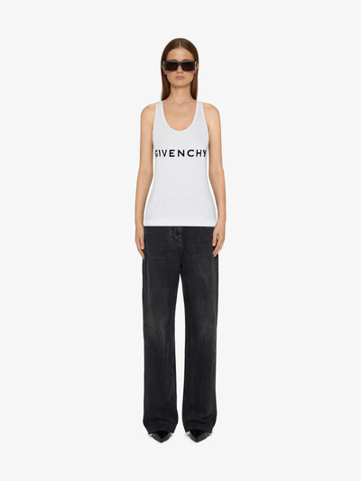 Givenchy GIVENCHY ARCHETYPE SLIM FIT TANK TOP IN COTTON outlook
