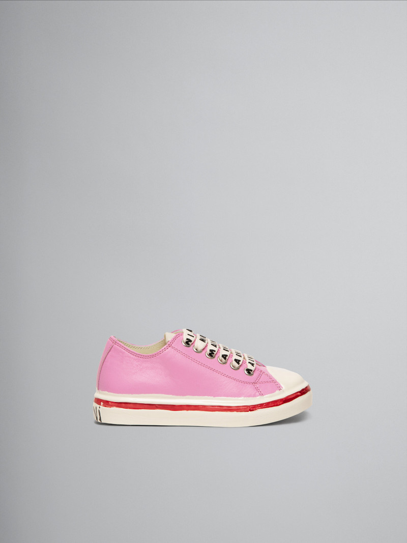 PINK NAPPA SNEAKER 1