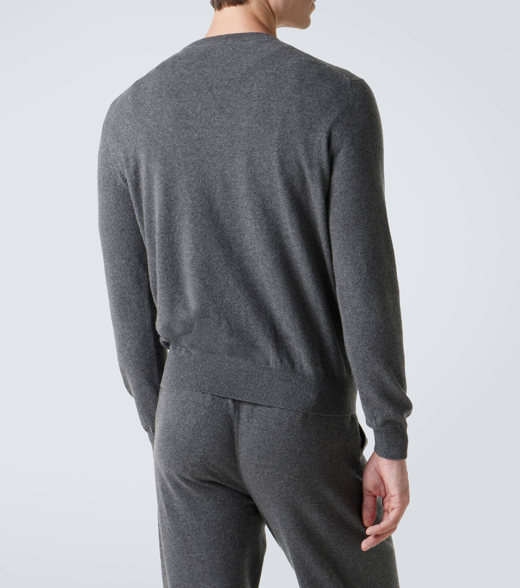 Cashmere crewneck sweater - 4