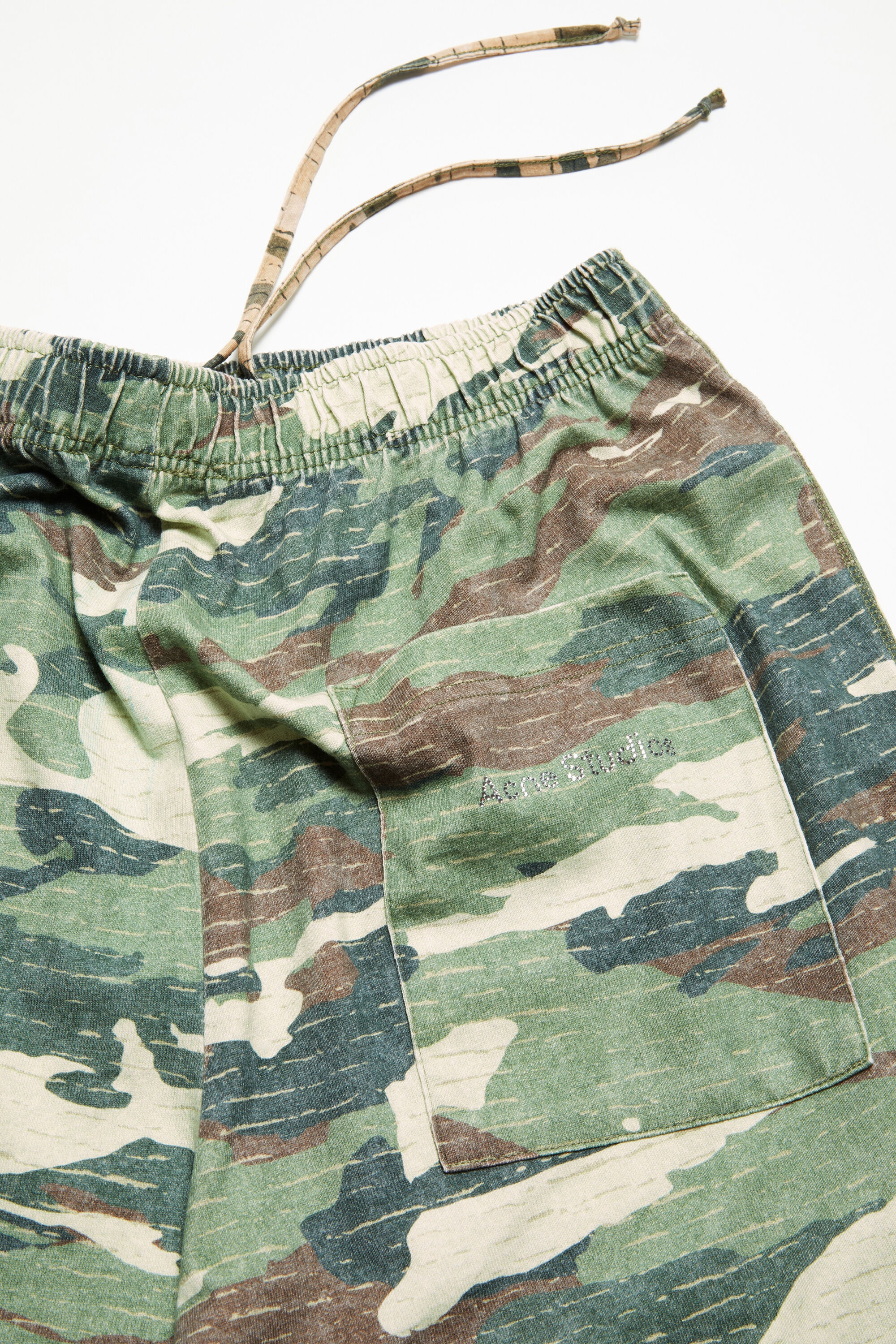 Print sweatpants - Khaki green - 6