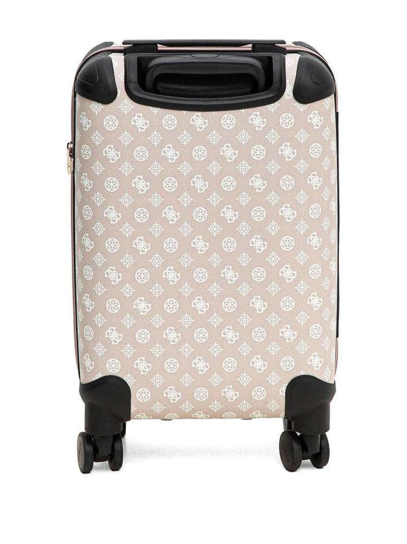 GUESS USA monogram-pattern luggage outlook