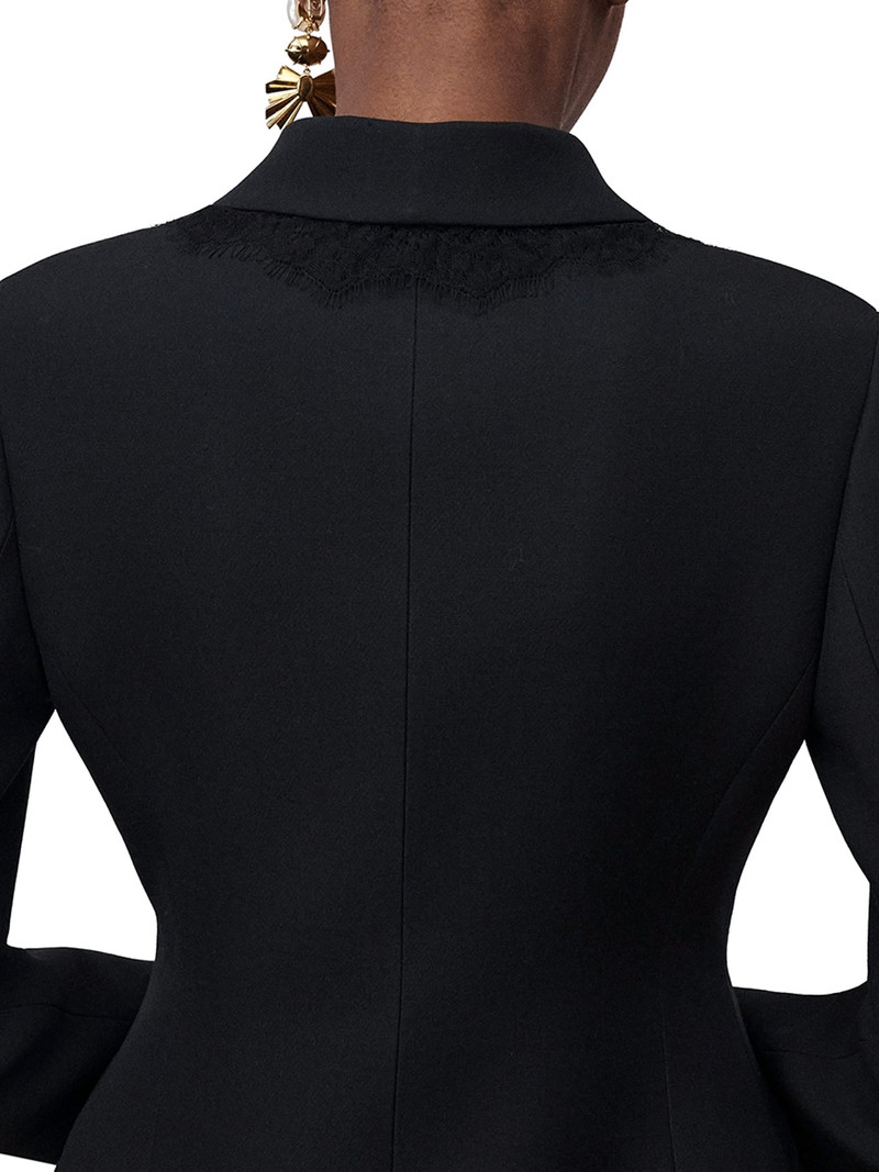 BAR JACKET IN WOOL, SILK AND LACE 4