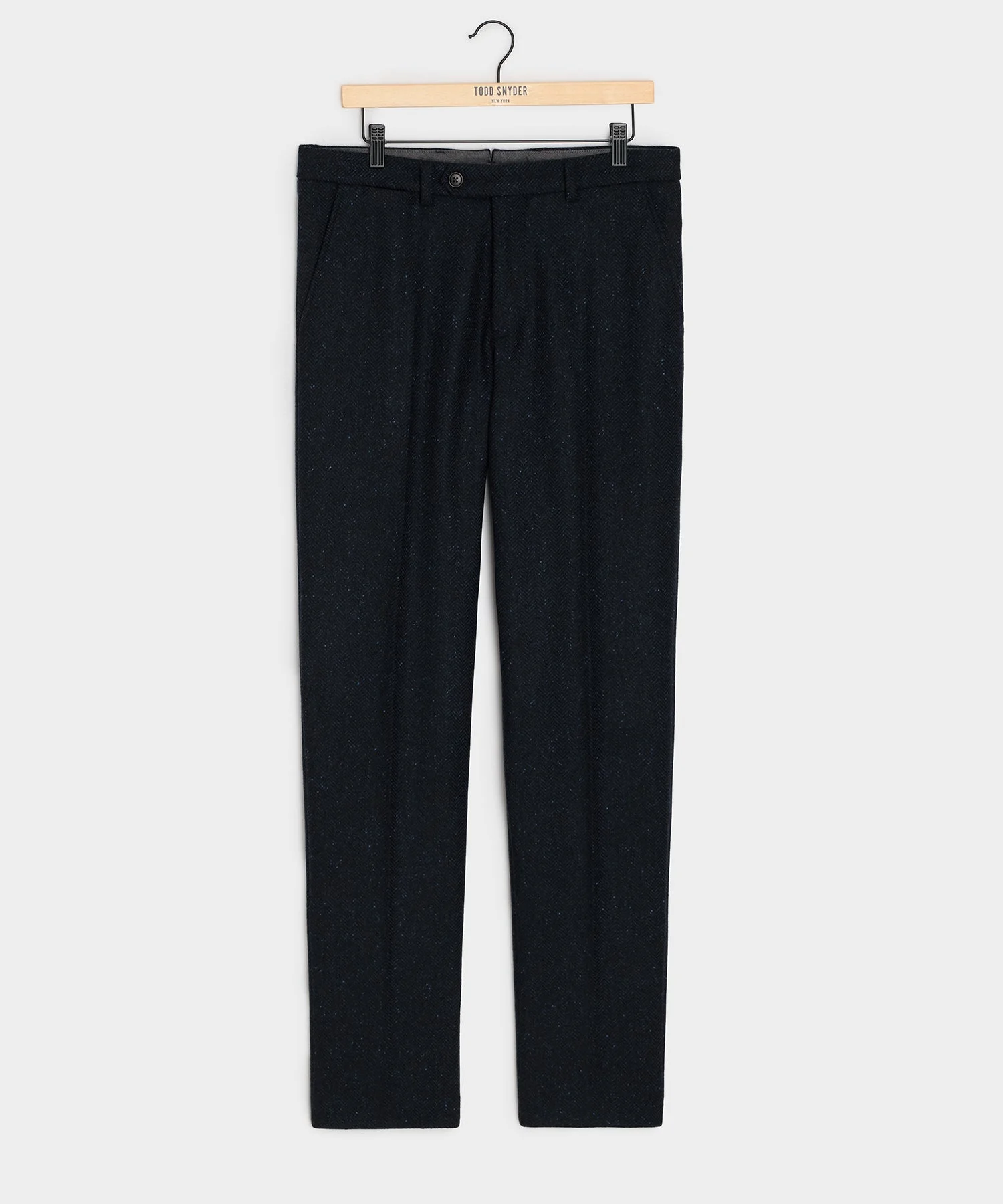 Italian Donegal Herringbone Sutton Trouser - 1