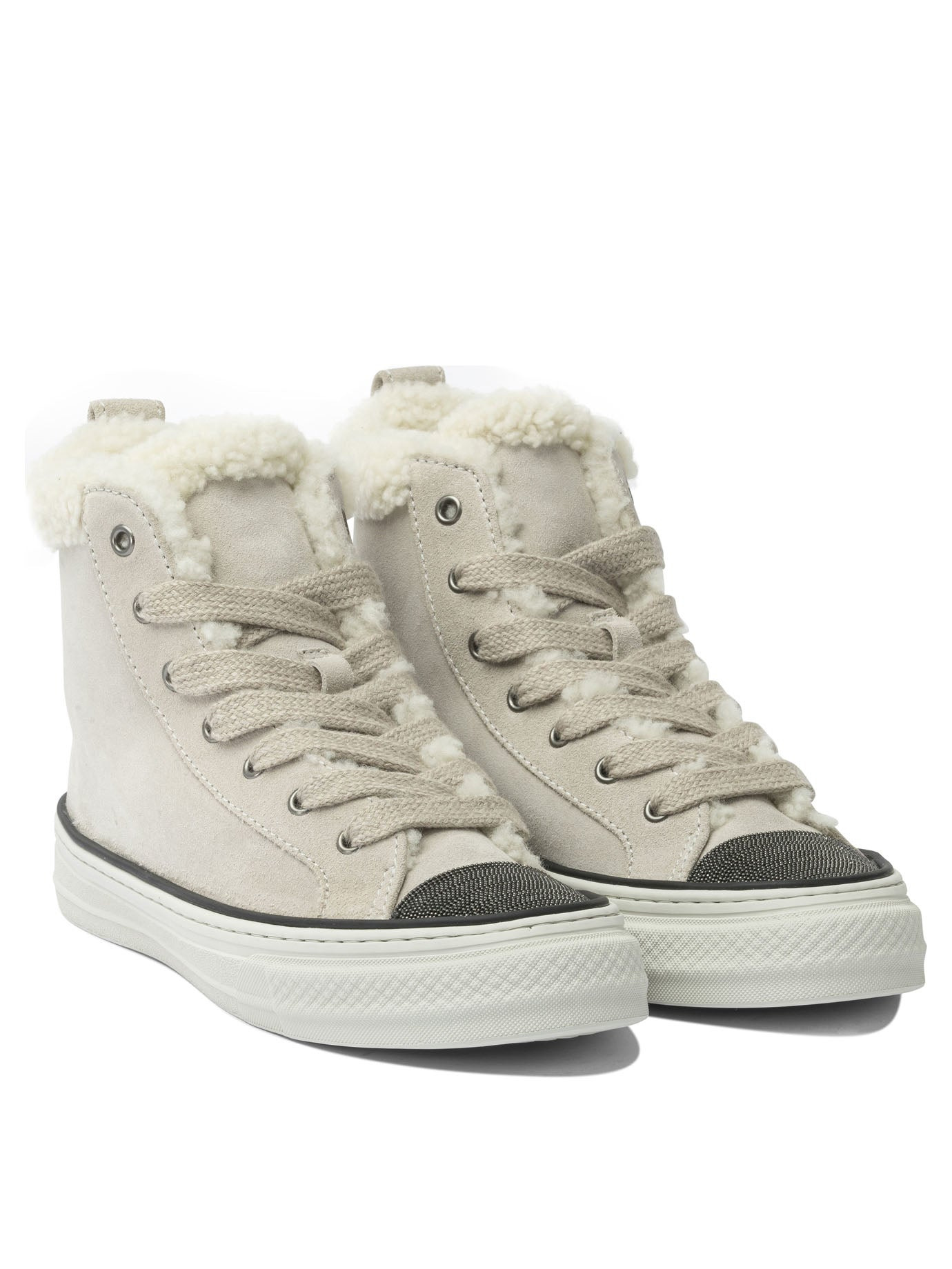 Brunello Cucinelli Women Sneaker With Monile Detail - 2