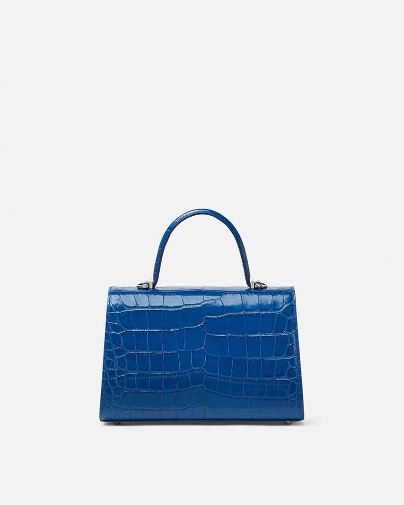 VERSACE Croc-Effect Medusa '95 Handbag outlook
