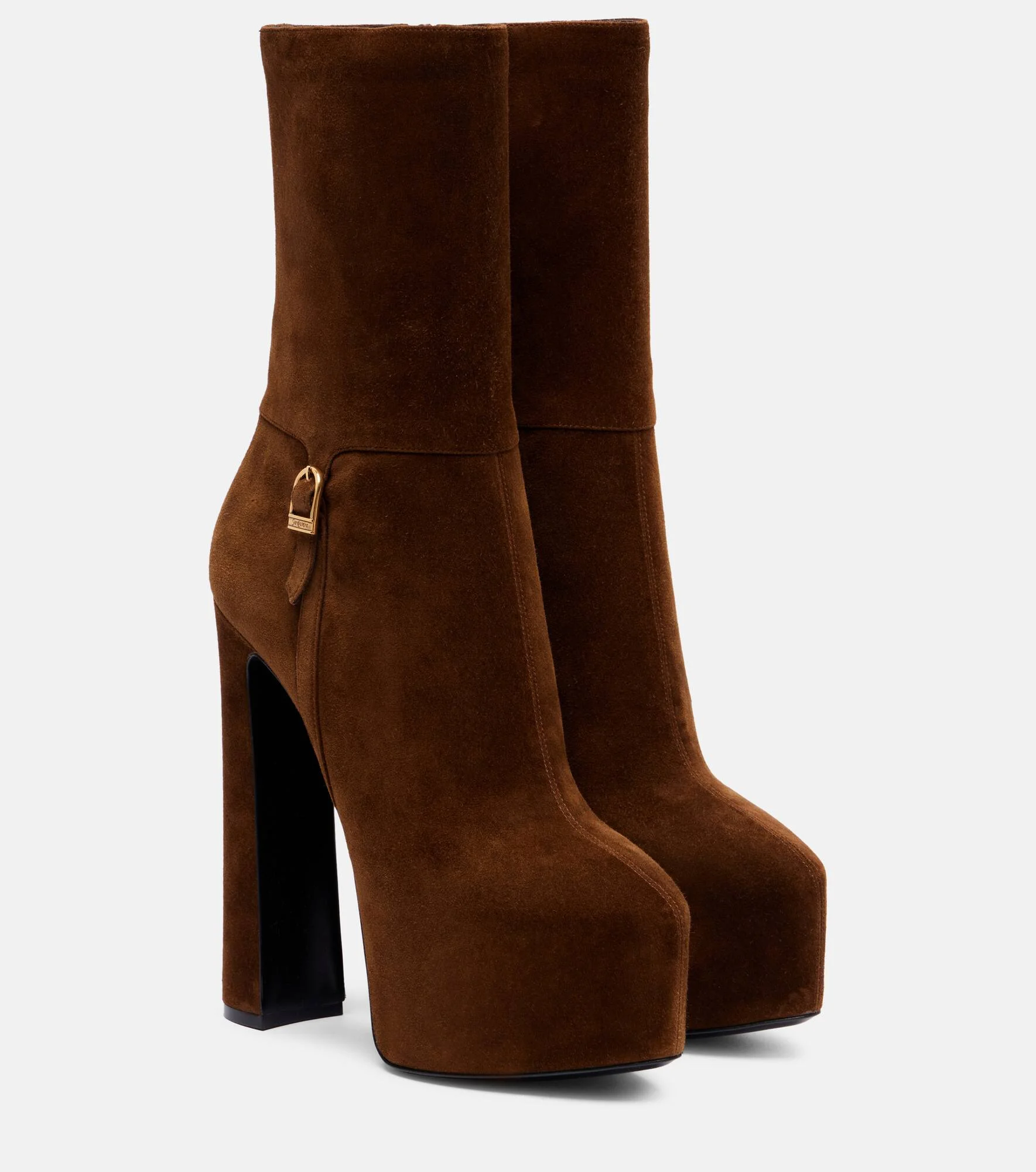 Nico 155 suede platform ankle boots - 1