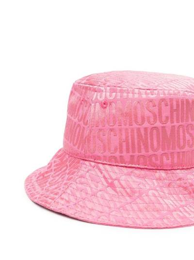 Moschino jacquard-logo bucket hat outlook