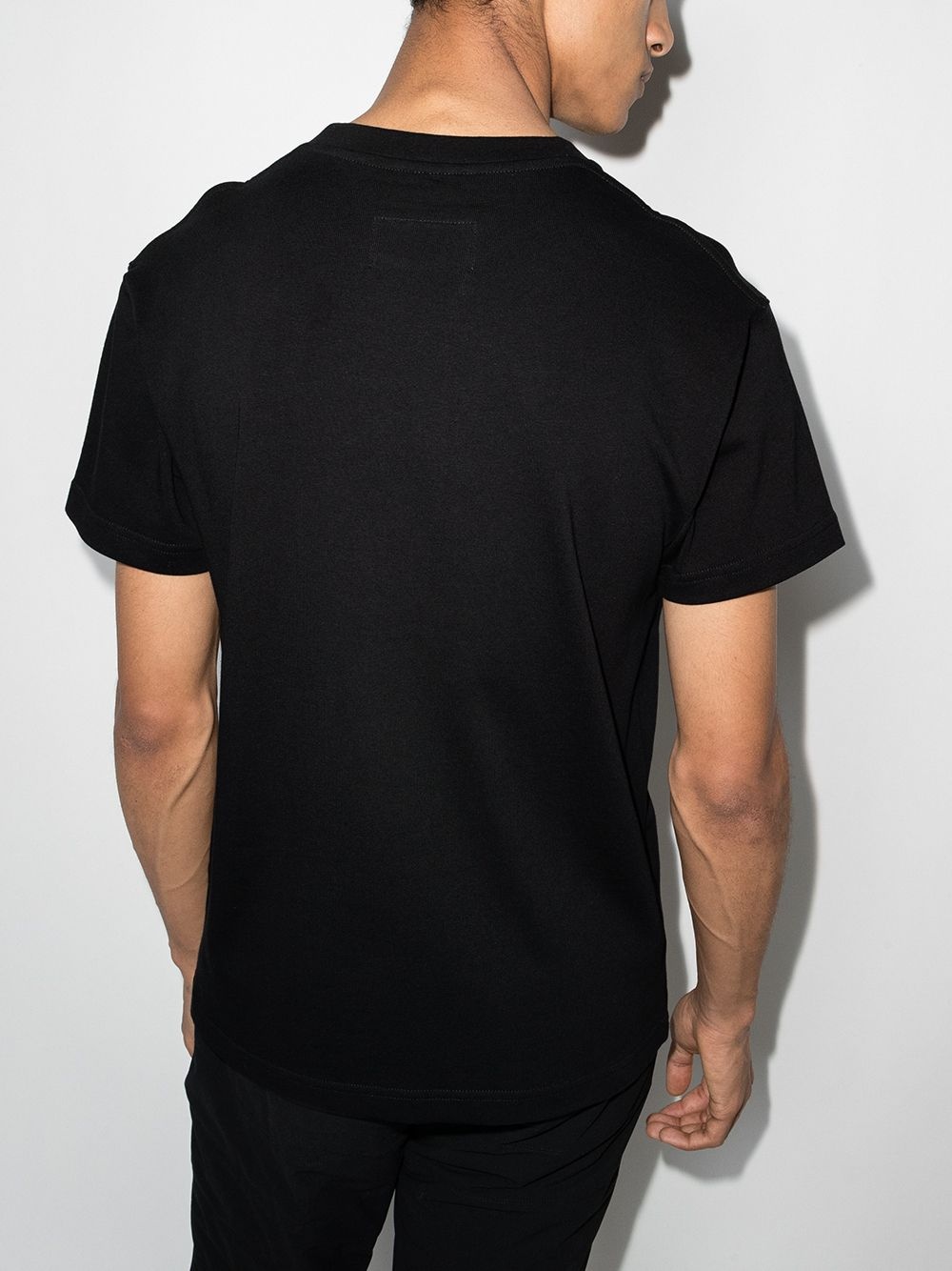 logo-print cotton T-shirt - 3