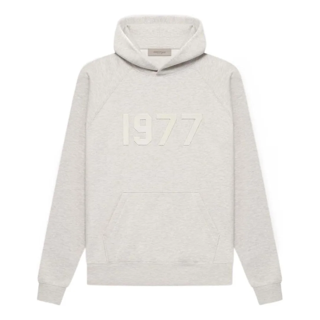 Fear of God Essentials SS22 1977 Hoodie 'Light Oatmeal' FOG-SS22-779 - 1