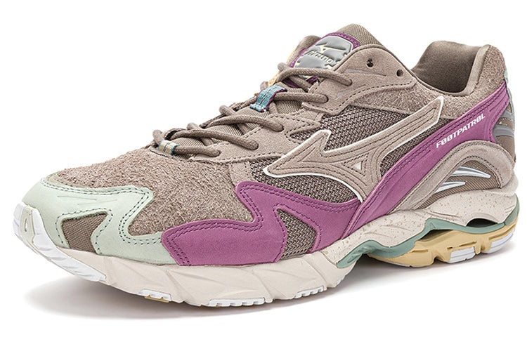 Mizuno Footpatrol x Wave Rider 10 'Grey Rust' D1GD222201 - 2