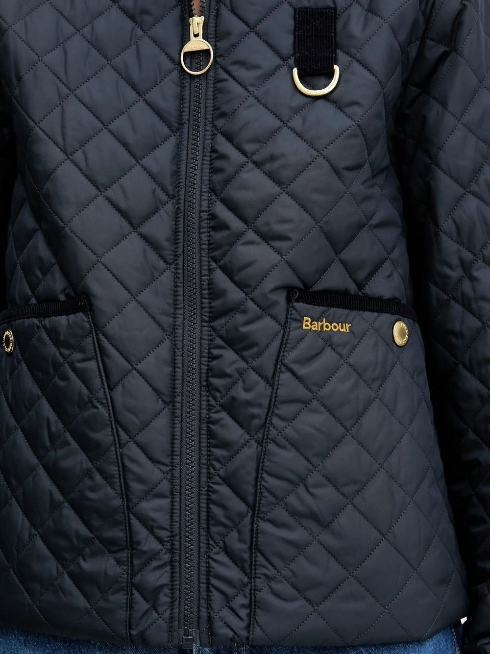 quilted diamond-pattern jacket - 4