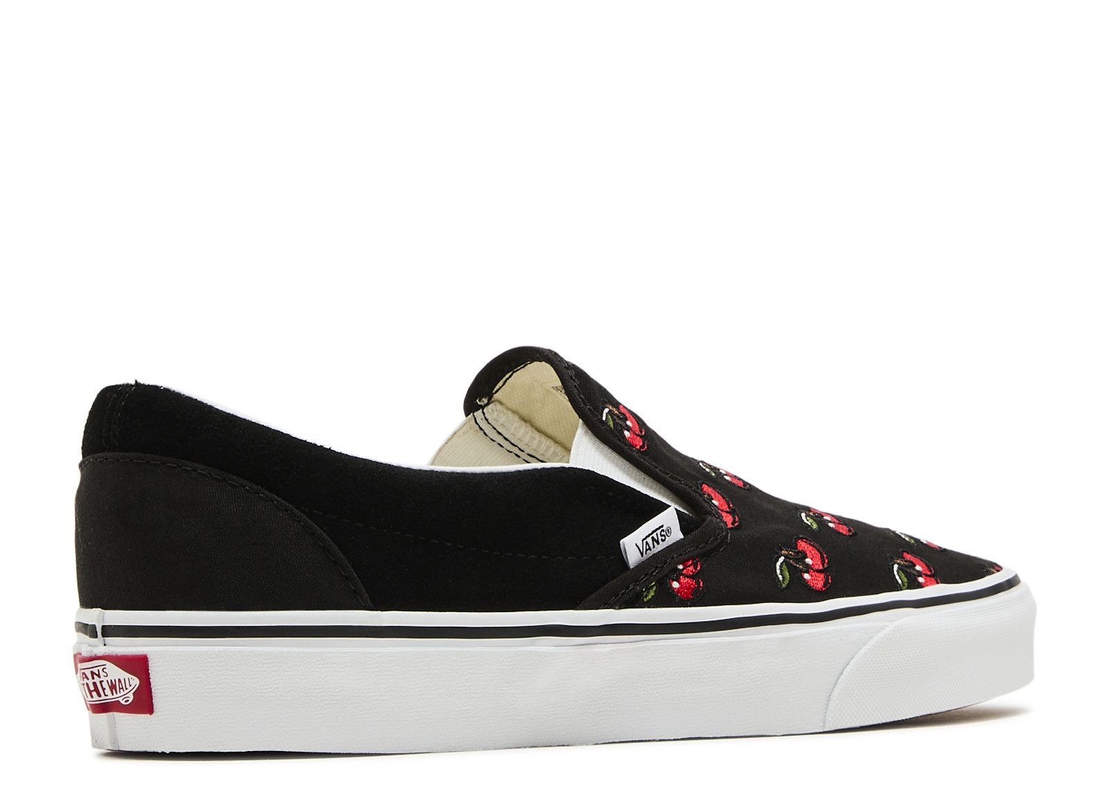 CLASSIC SLIP-ON 'CHERRIES BLACK' - 3