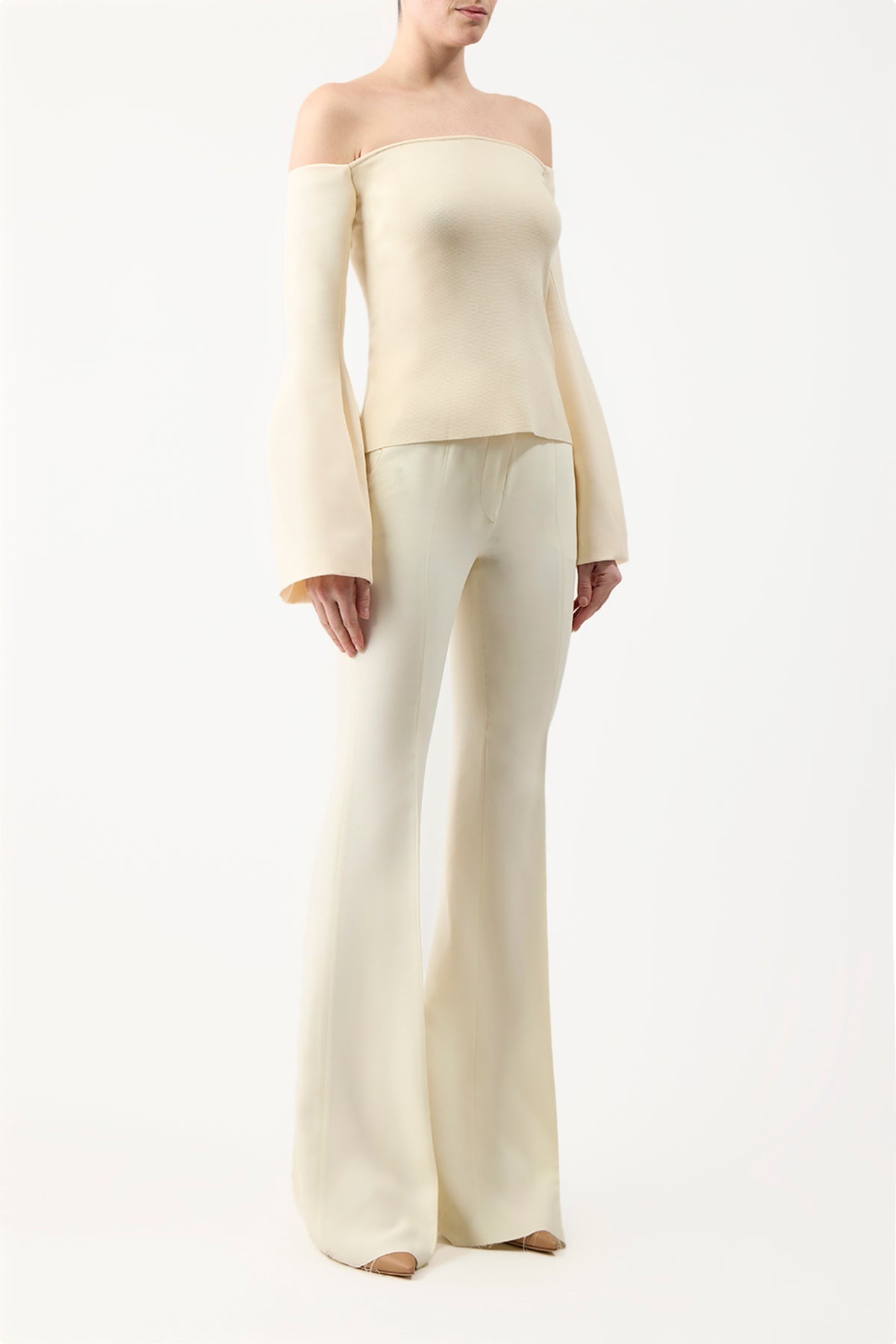Maki Top in Silk Wool - 3