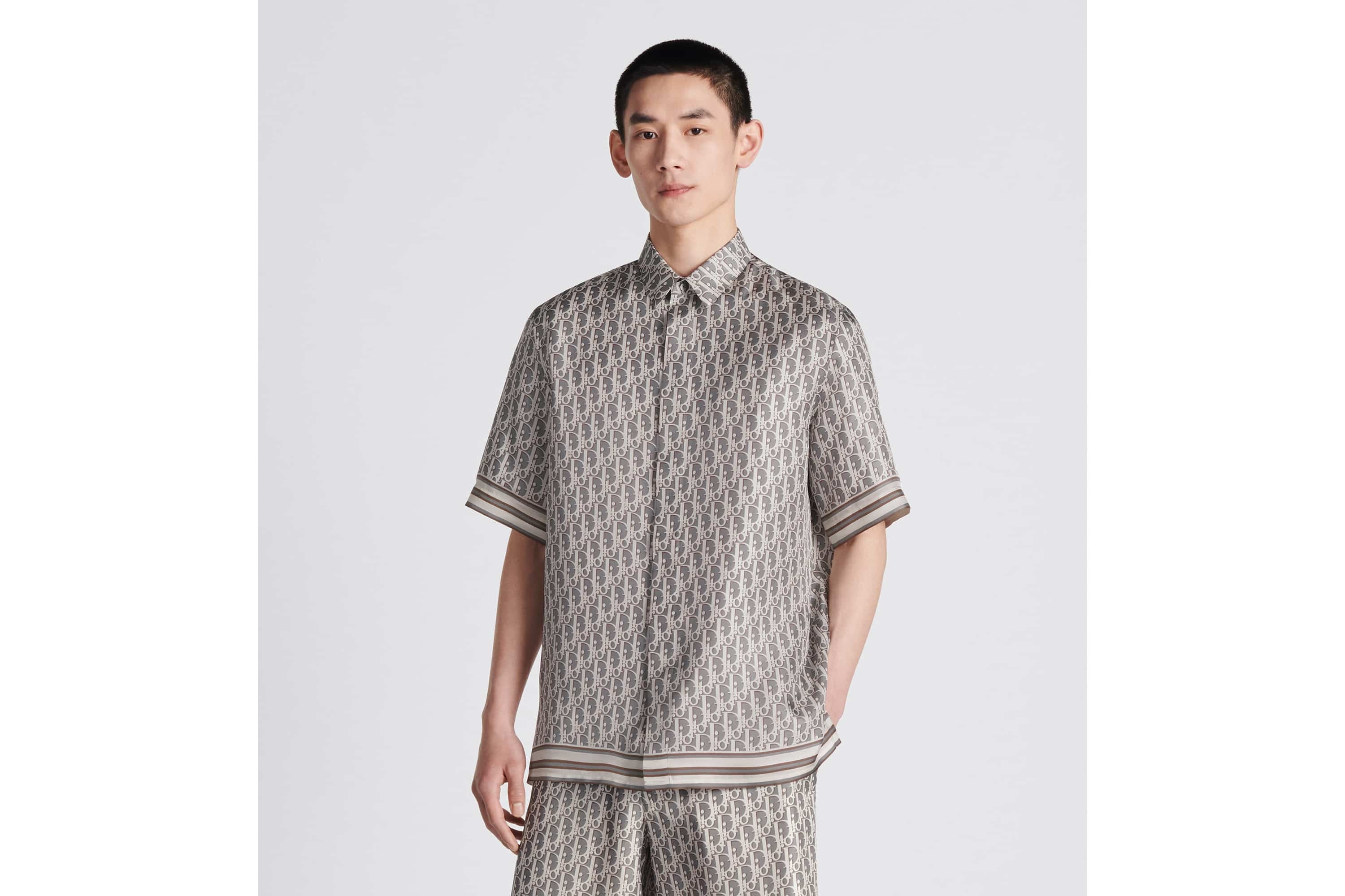 Dior Oblique Short-Sleeved Shirt - 4