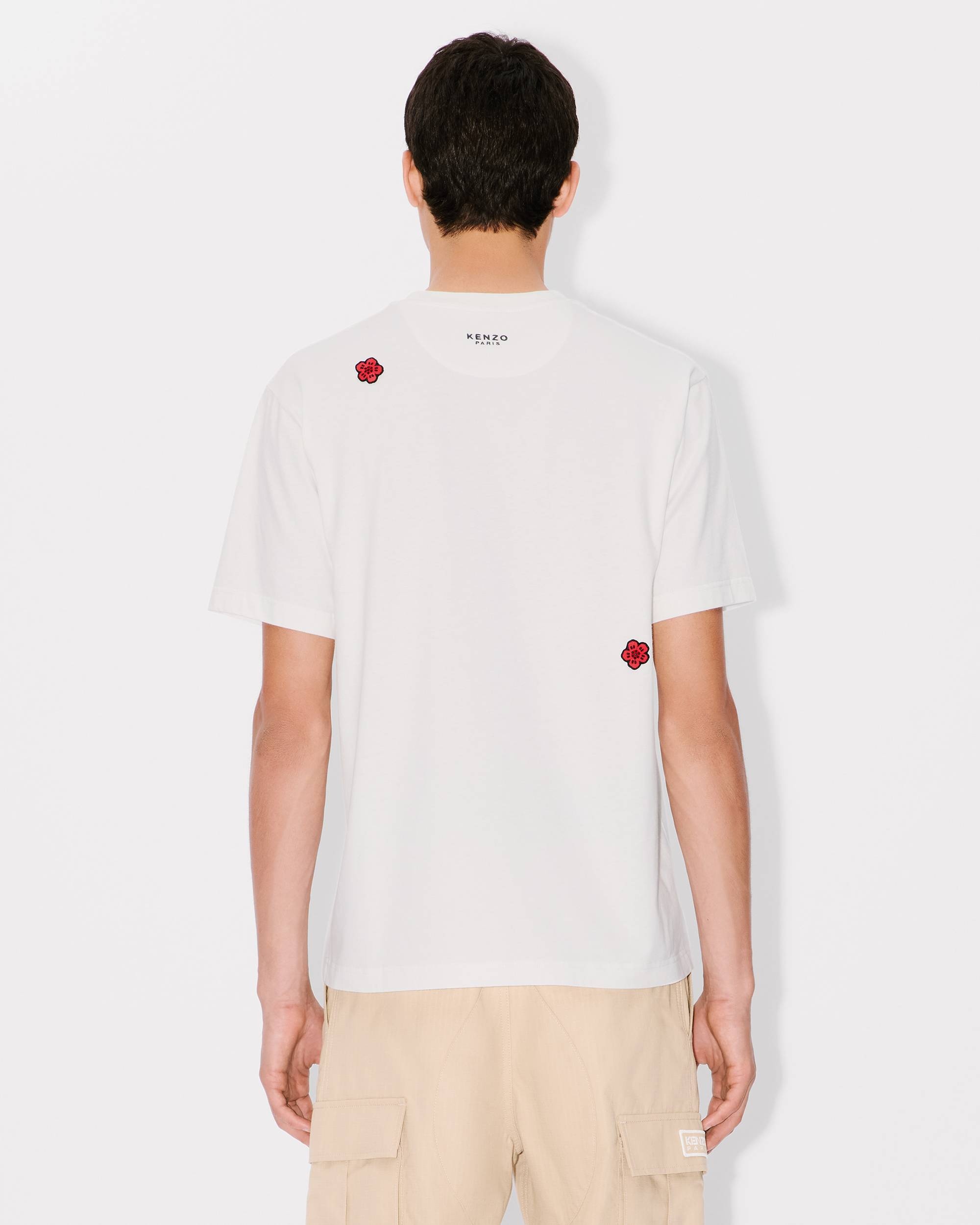 'Boke Flower' embroidered T-shirt - 4