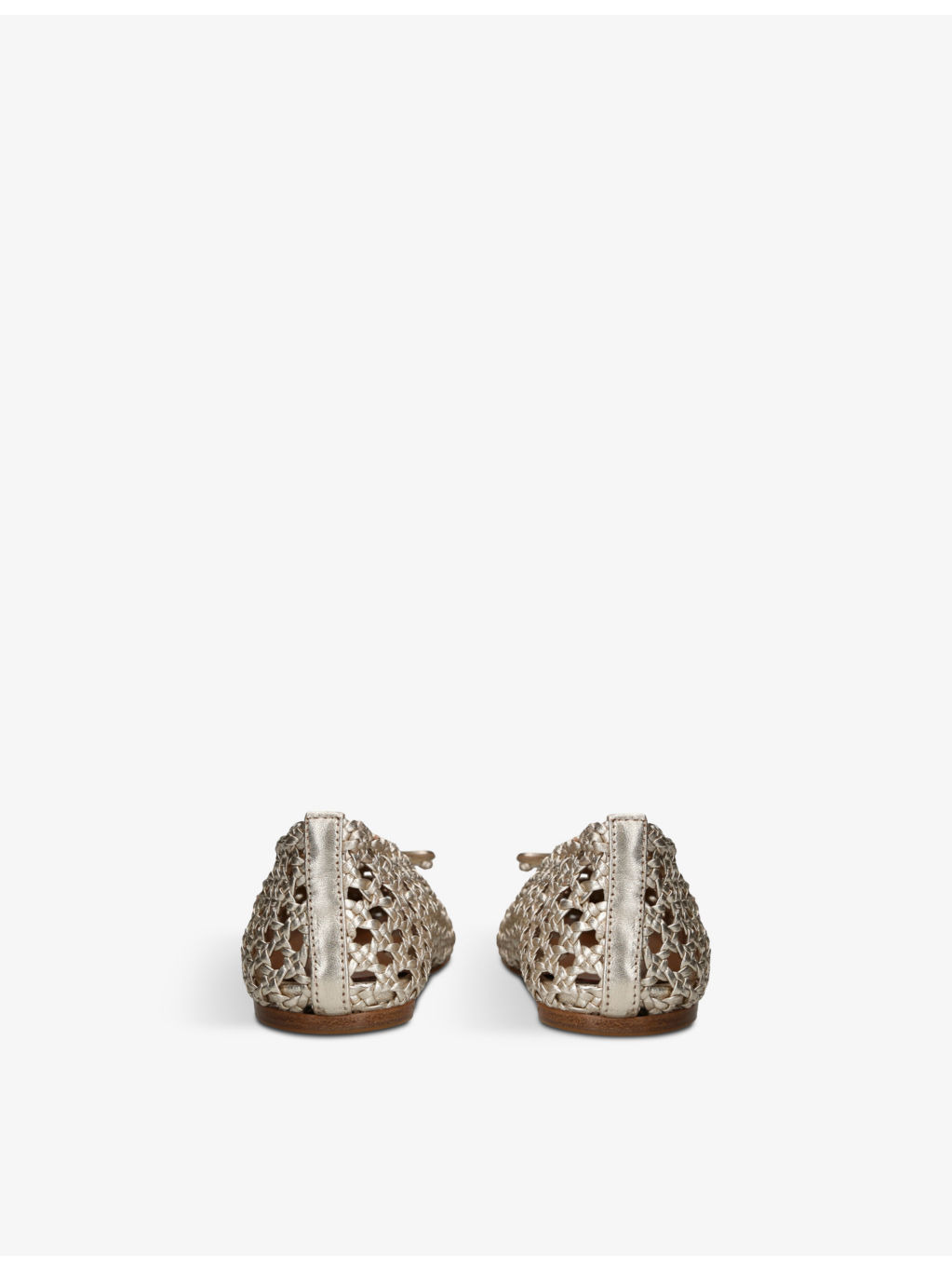 Regency metallic leather slippers - 4