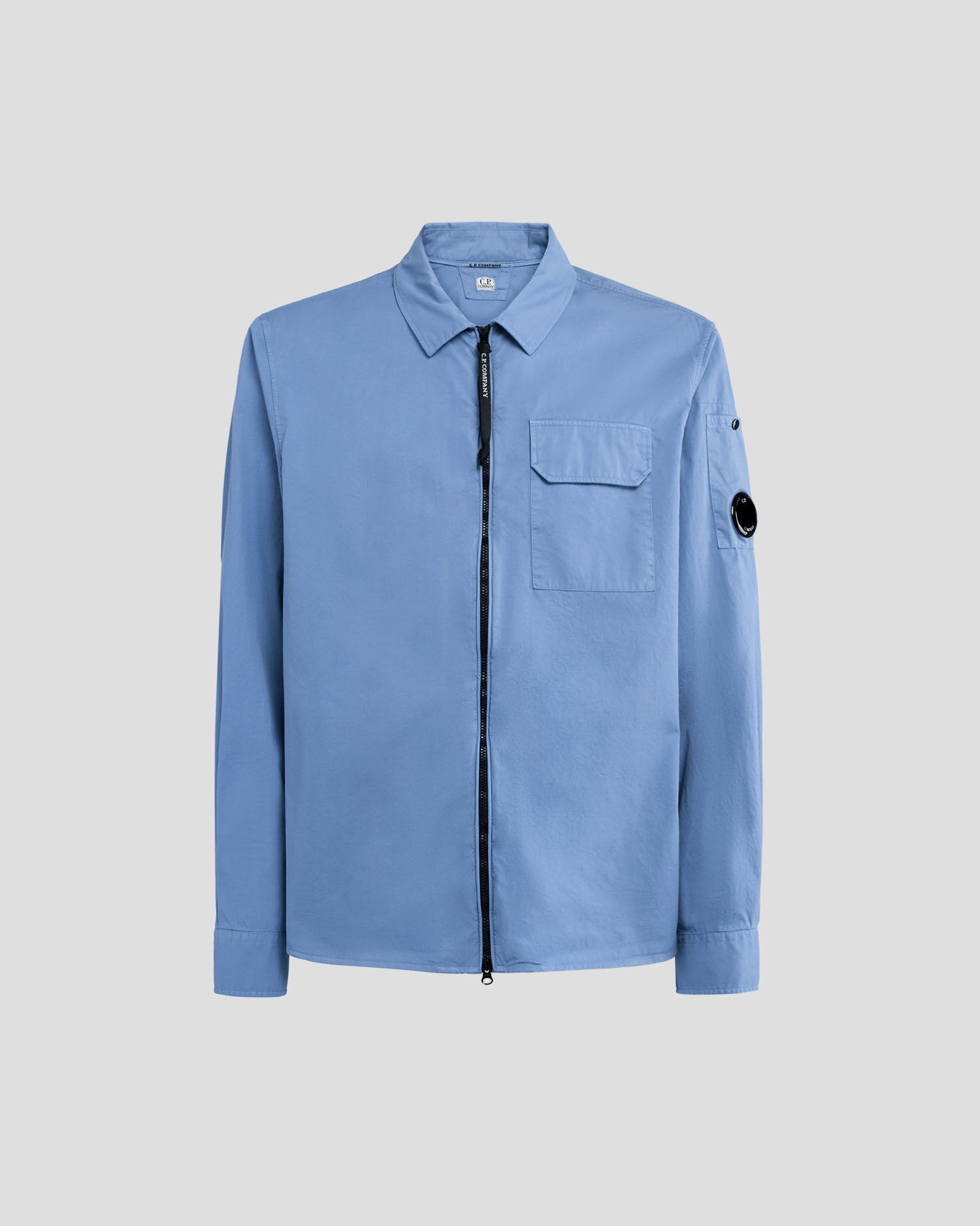 Gabardine Zipped Shirt - 1
