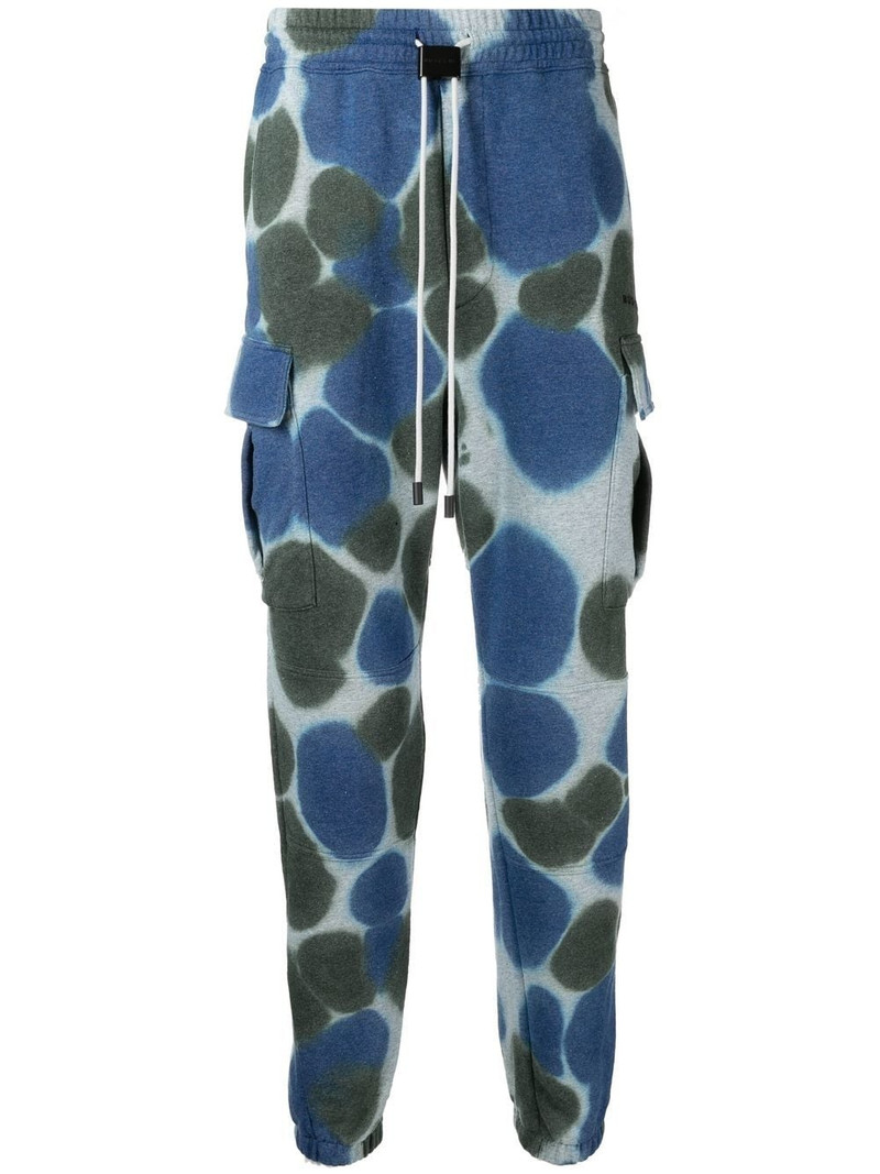 tie-dye cotton track pants 1