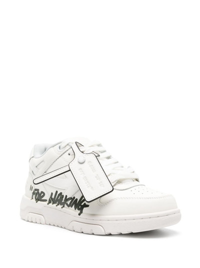 Off-White Out Of Office "For Walking" leather sneakers outlook