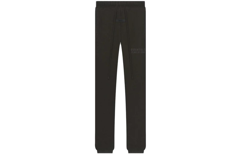ESSENTIALS Fear of God Essentials SS23 Logo Sweatpants 'Off-Black' FOG-SS23-340 outlook